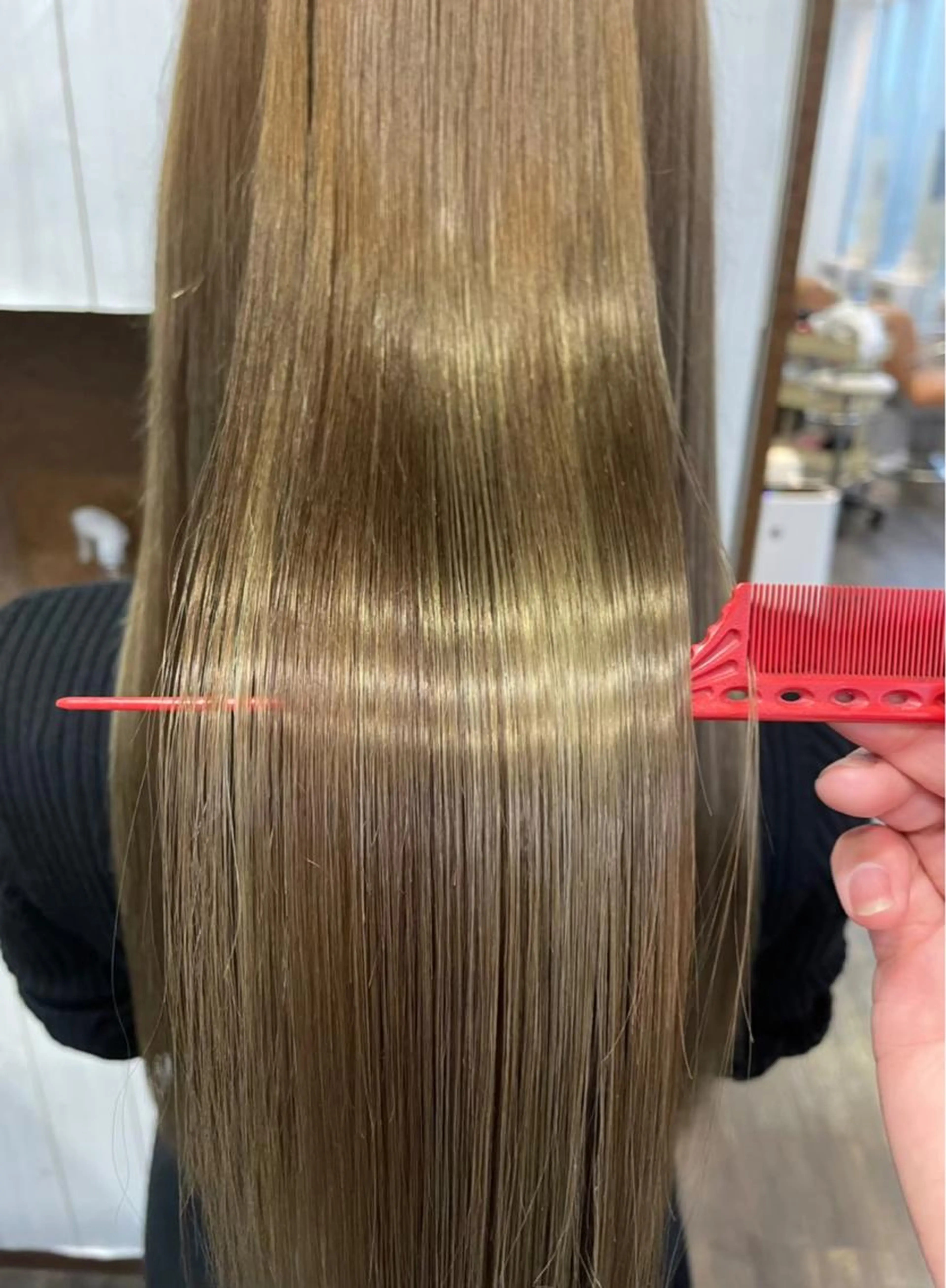 【期間限定】✨カット＋高保湿髪質改善✨まとまりが欲しい方＆しっとりした髪質になりたい方にオススメメニューです🌷の写真