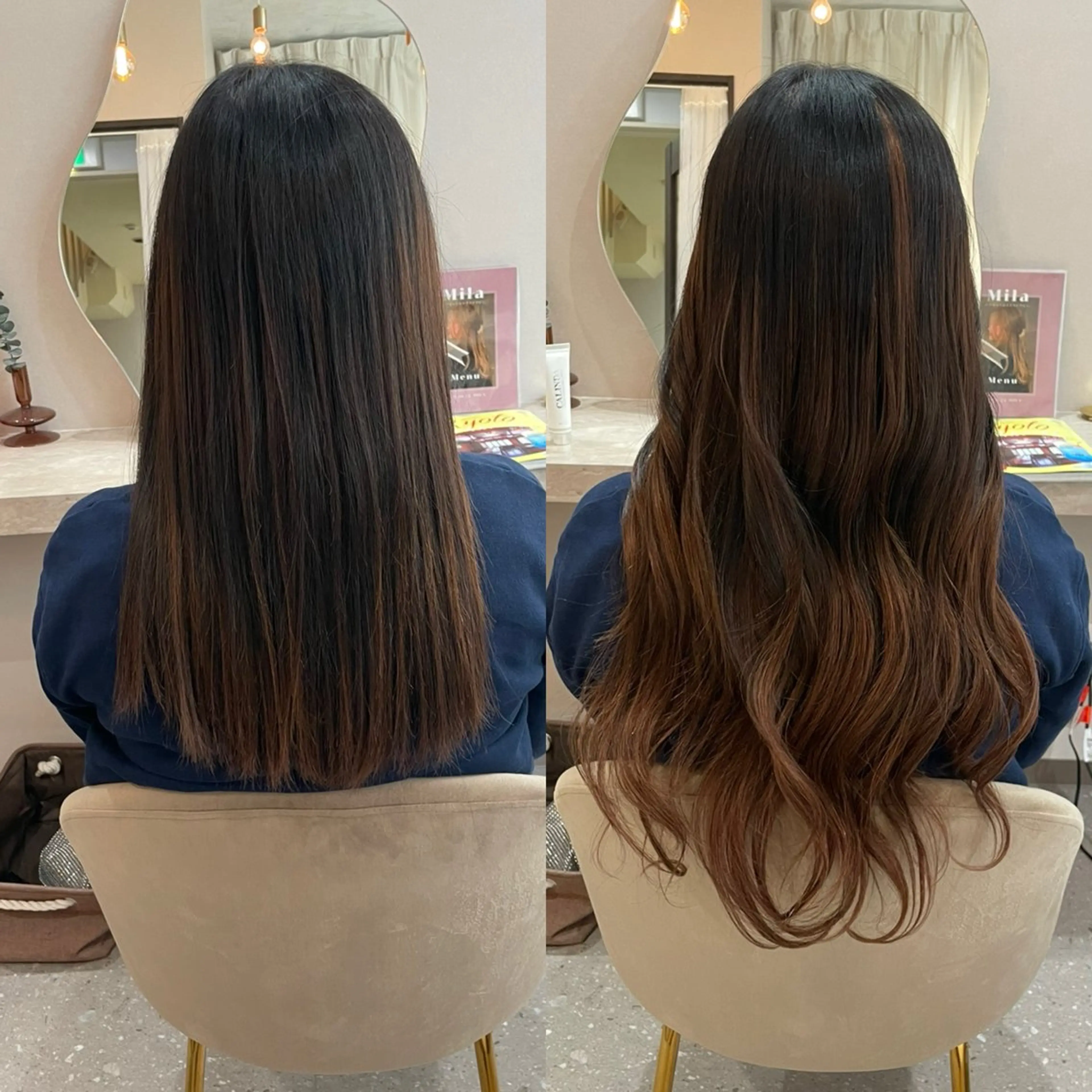 ロング Mila chihiroのヘアスタイル