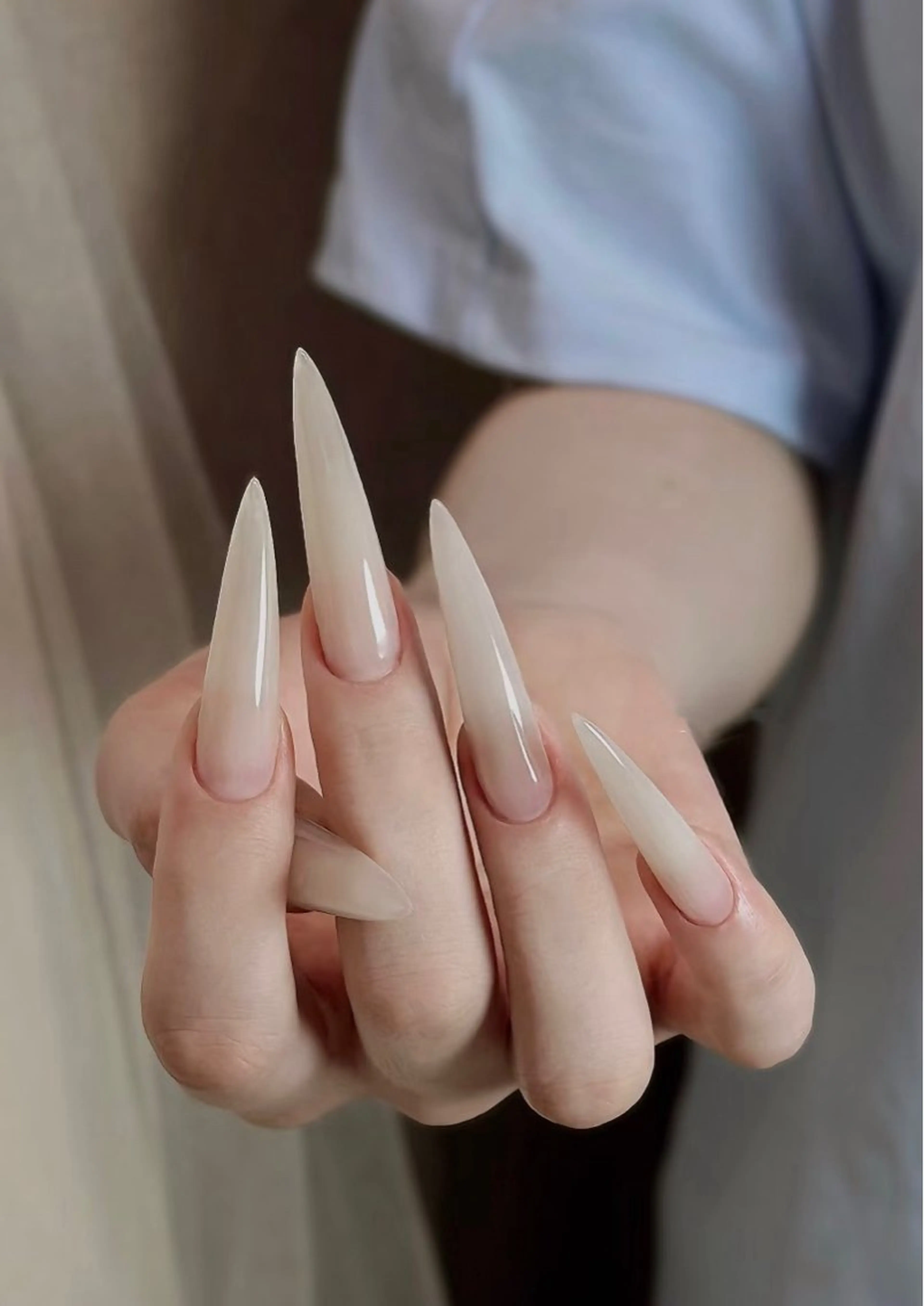 ネイル オーロラネイル フラワーネイル フットネイル フレンチネイル ジェルネイル ハンドネイル 長さだし専門 ありさのネイルデザイン