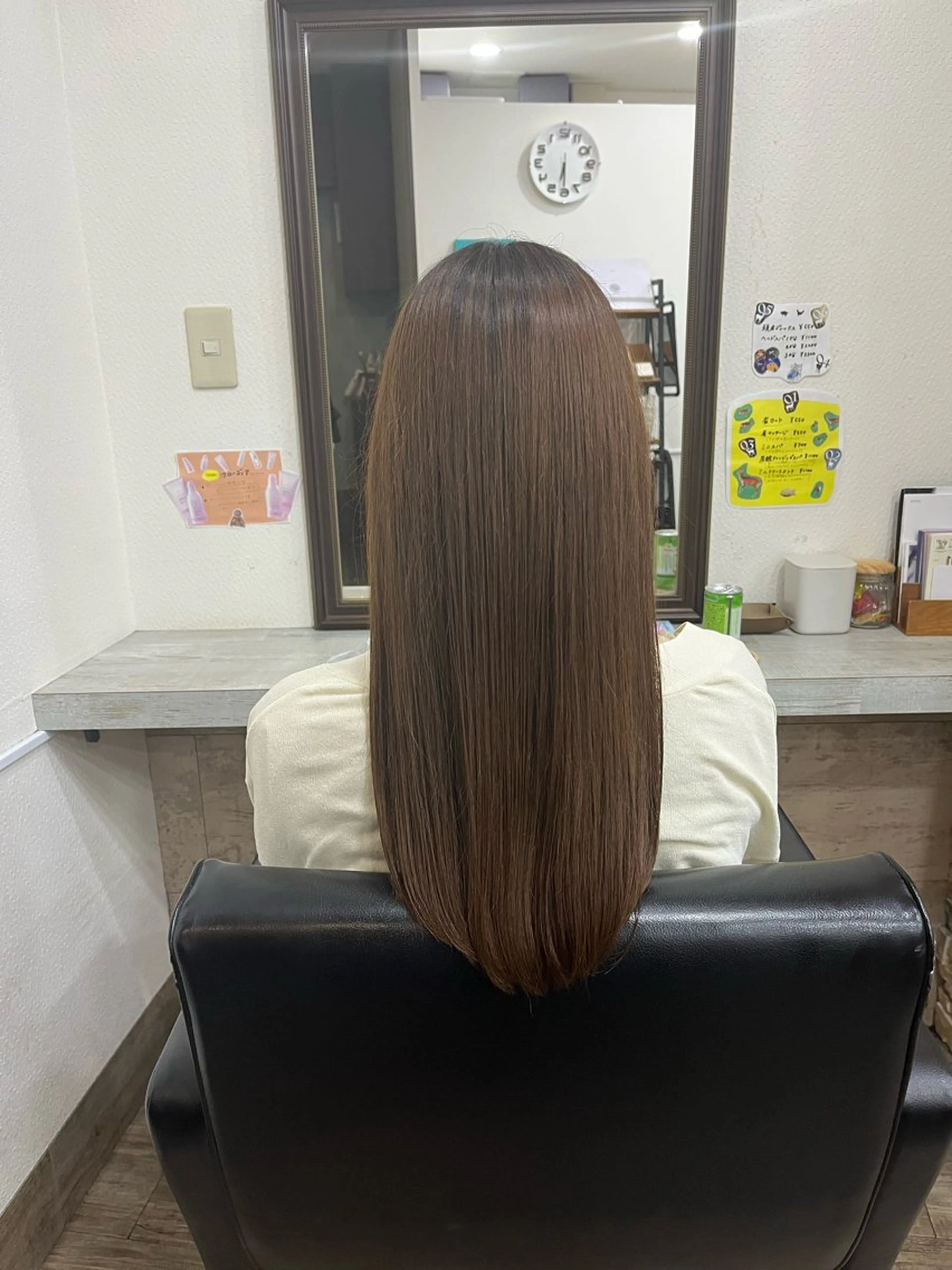 ロング 薮内 香保里のヘアスタイル