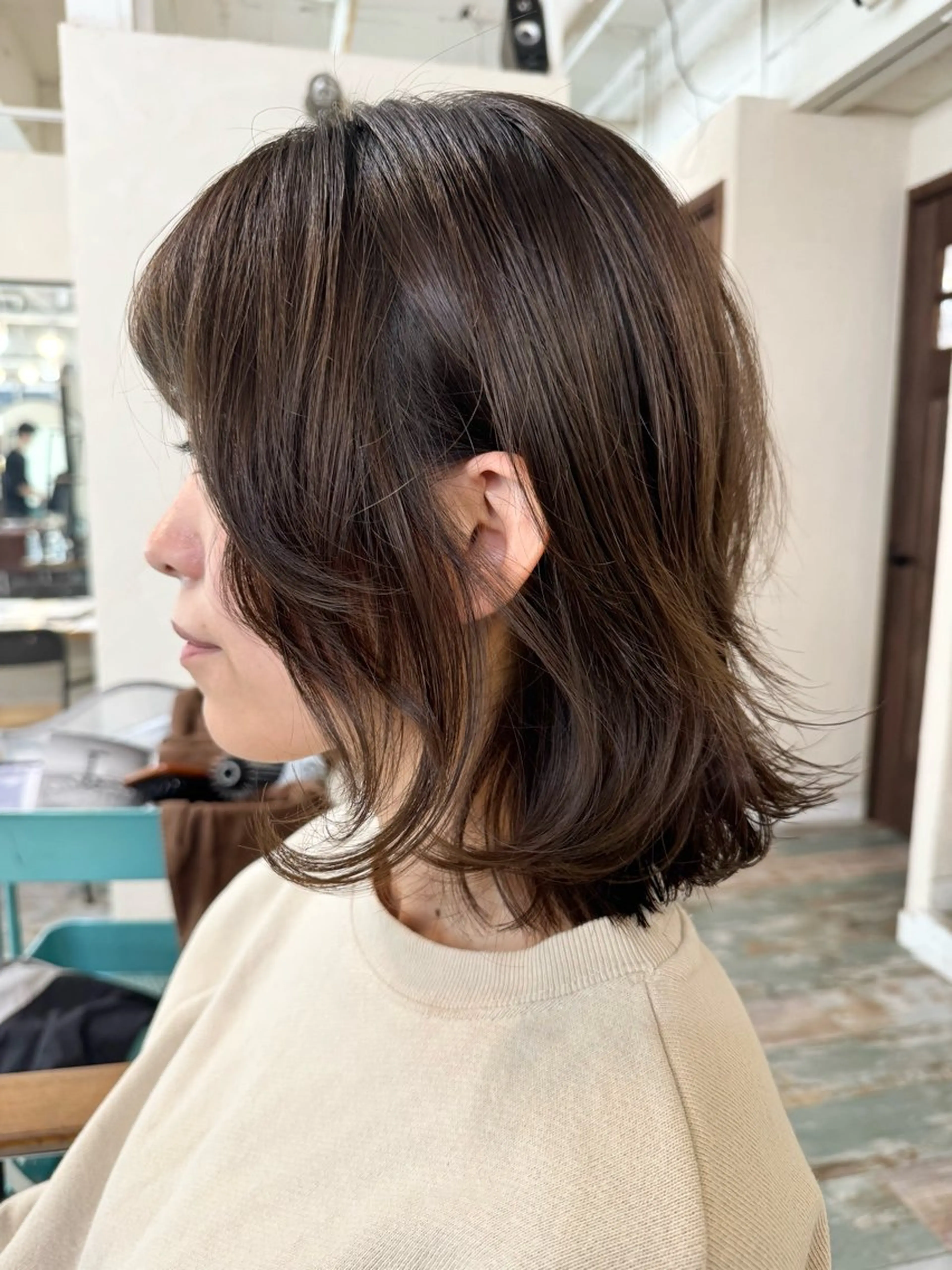 ミディアム RUMI CLAIR(リノカヒリ美容室内)所属・すがわら るみ　橋本のヘアスタイル