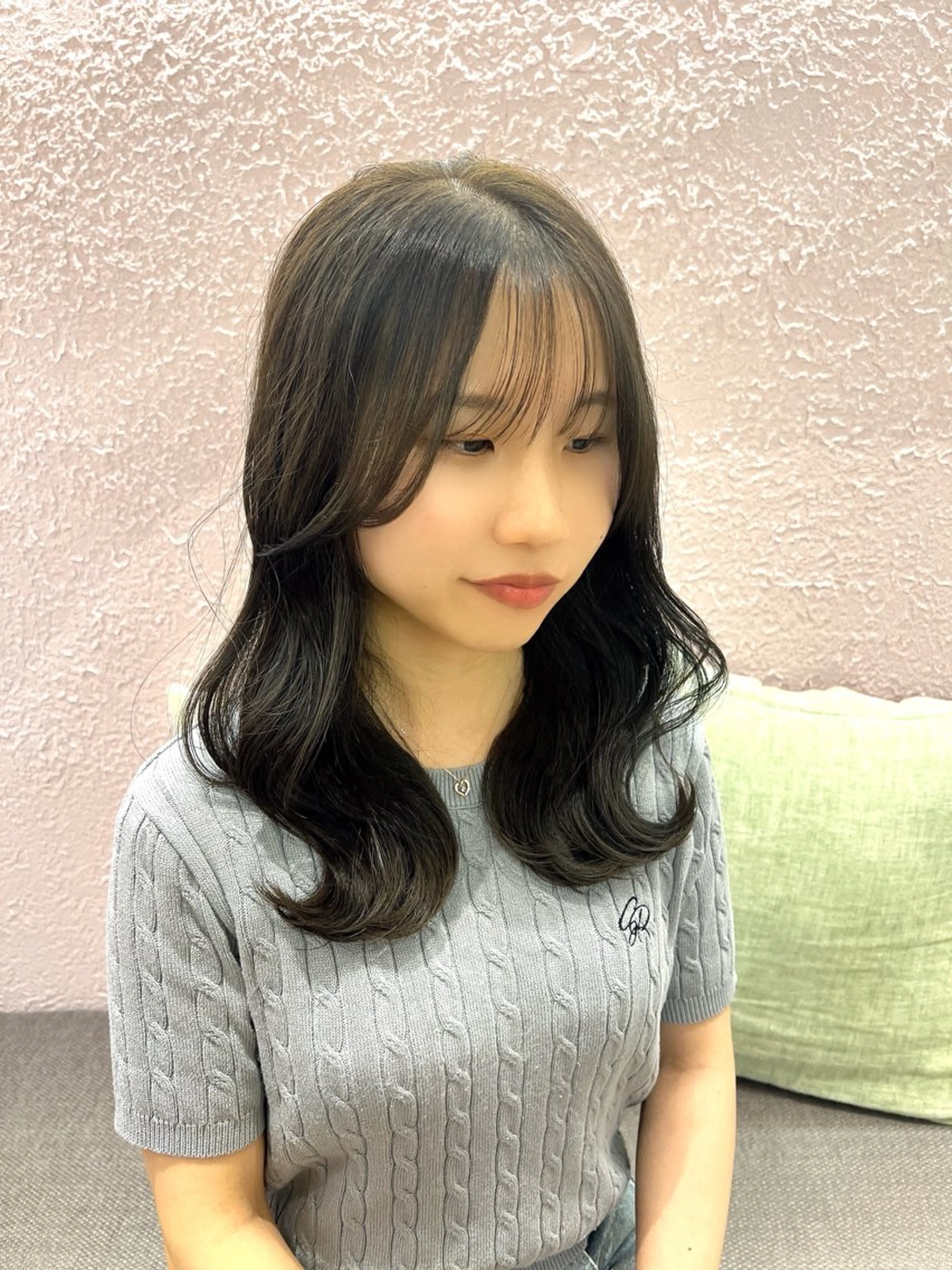 【透明感】うるツヤカラー🪄︎︎◝✩/4種のウルティアトリートメントで色持ち長くツヤツヤに🍯⋆︎*ﾟの写真