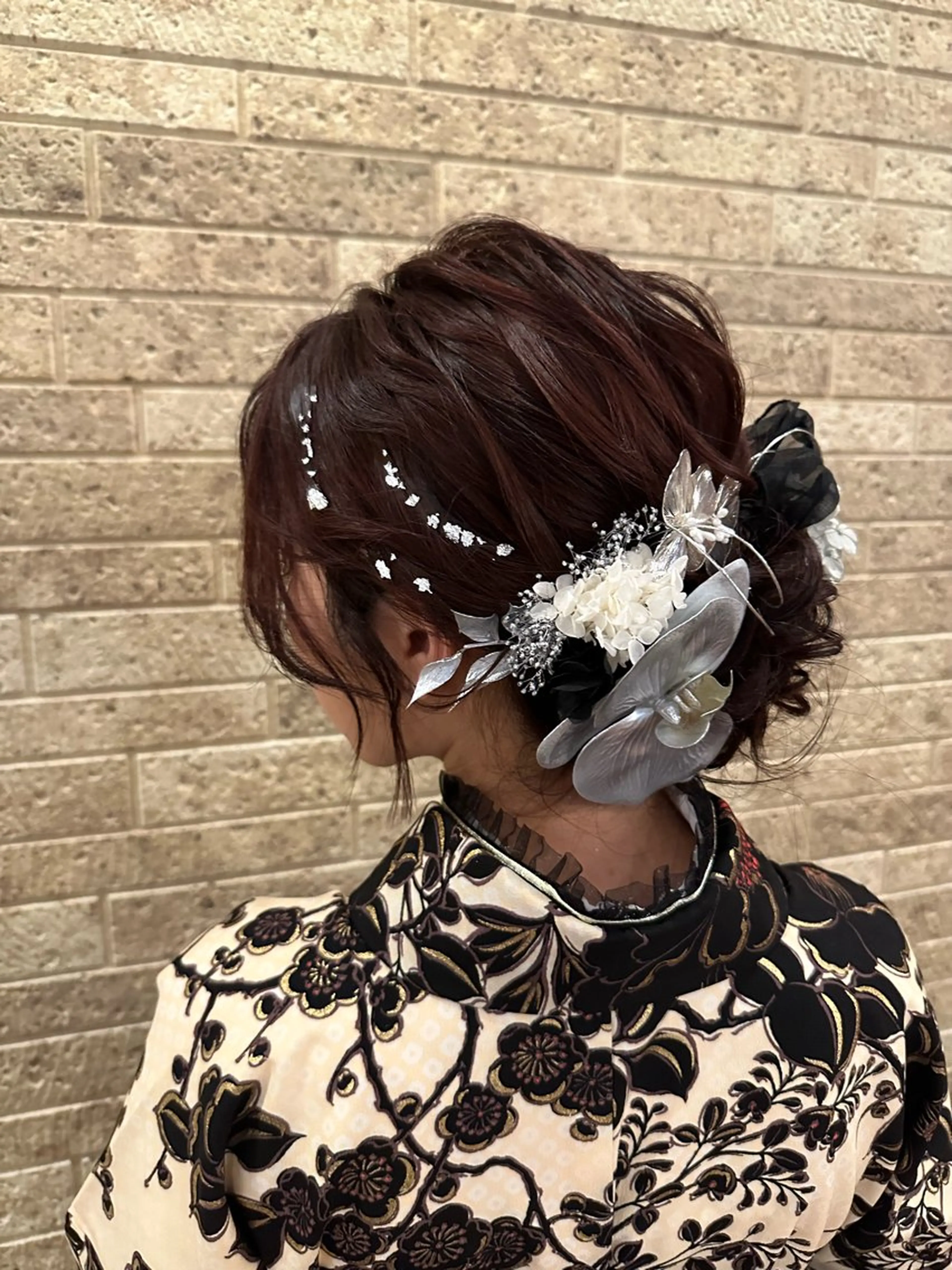 ヘアアレンジ ヘアセット 艶髪/ブリーチなし Wカラー🌺yuiのヘアスタイル