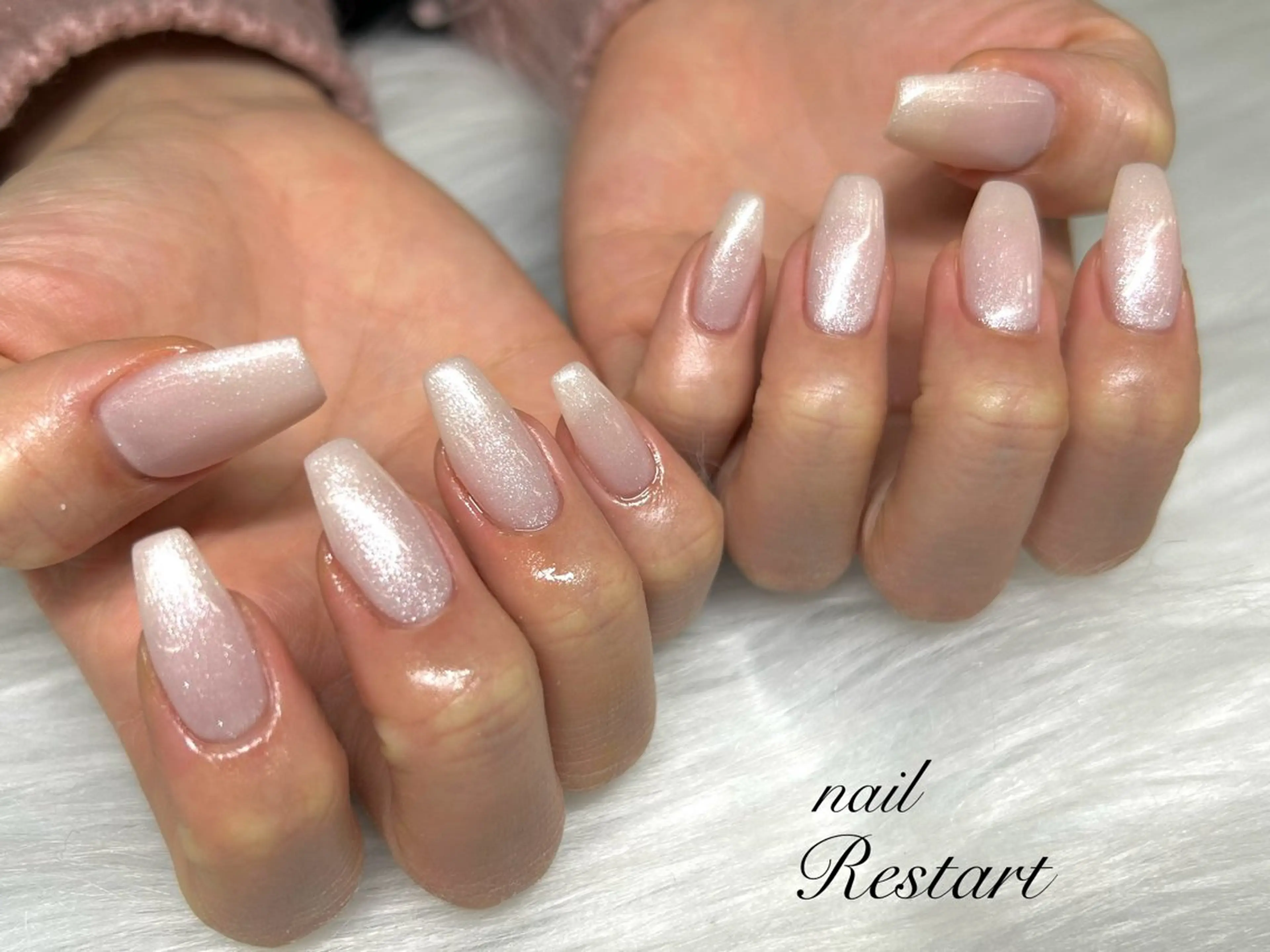 ロング nail Restart所属・Restart YURIのネイルデザイン