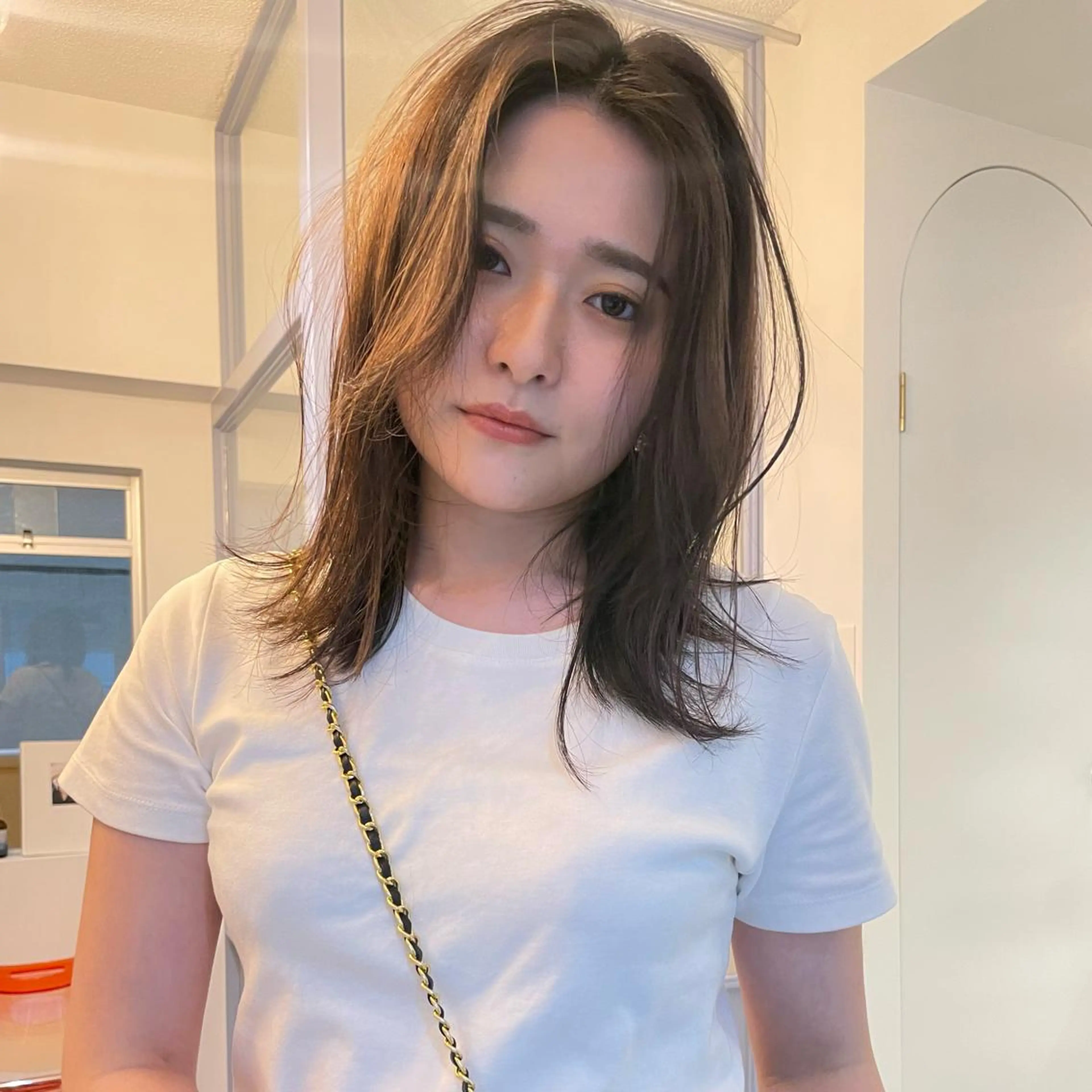 ミディアム カラー suvvy hairsalonのヘアスタイル