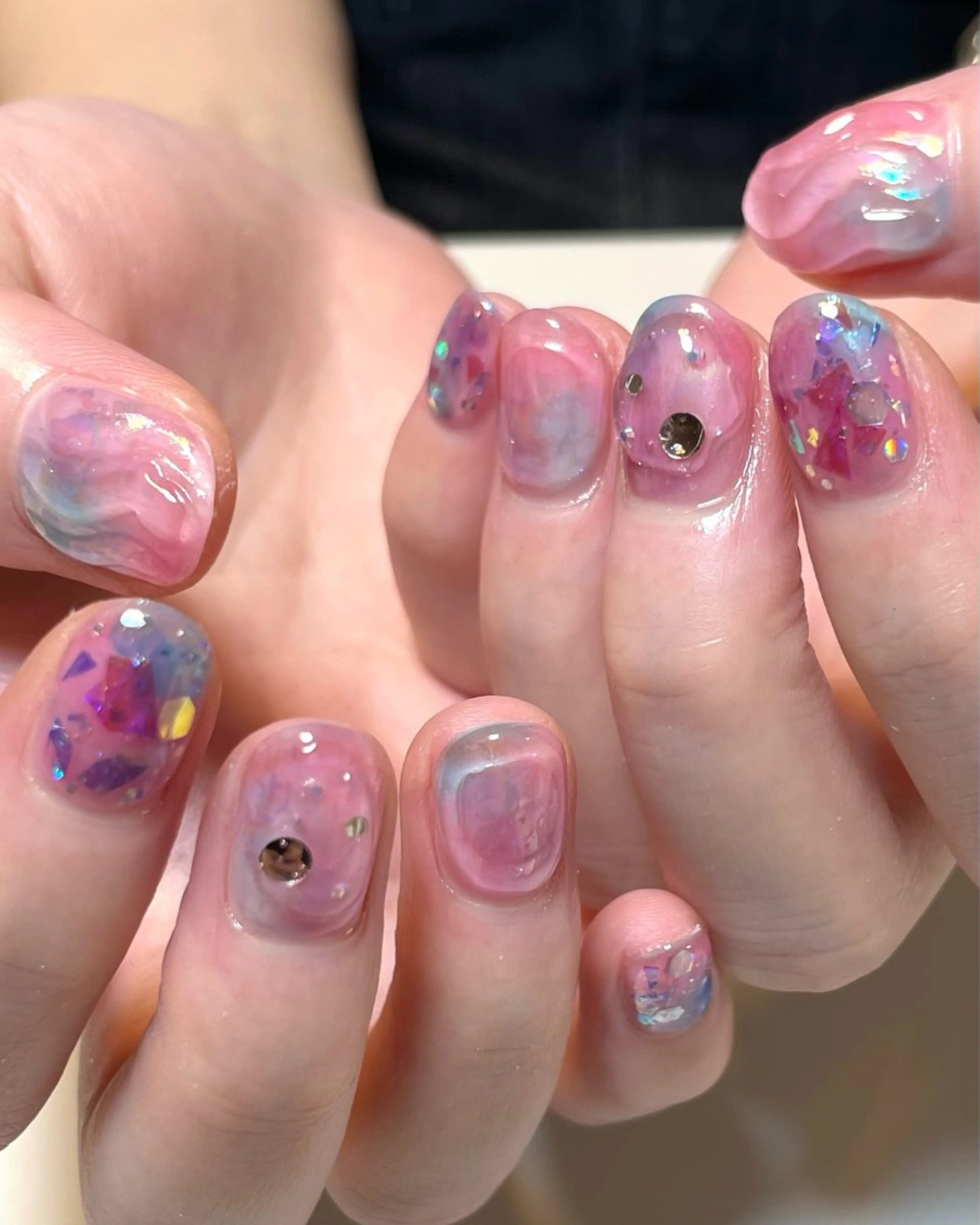 ネイル ハンドネイル Nail eyelash Rana所属・Konno🕊️ 【Rana】のネイルデザイン