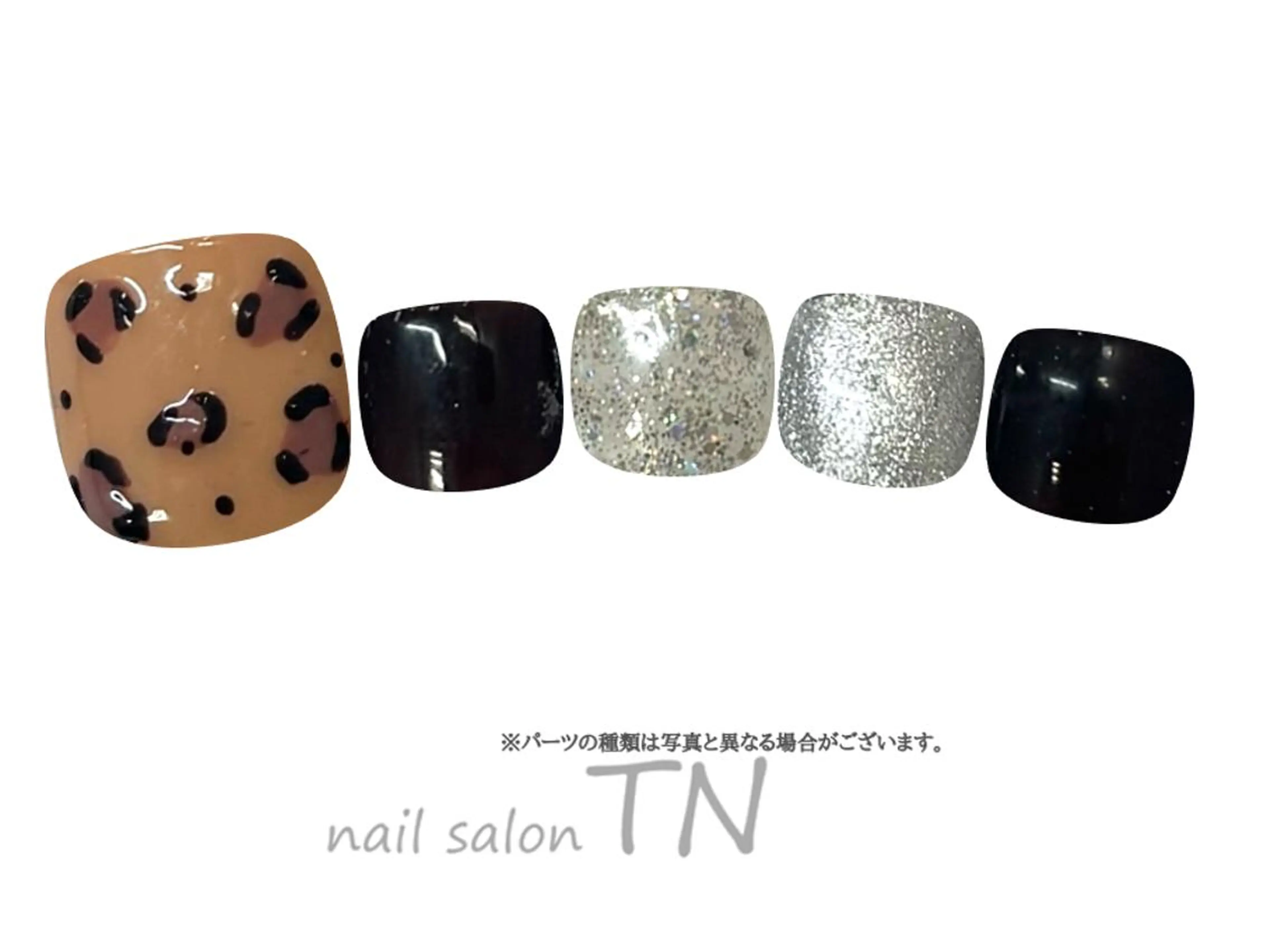 ネイル フットネイル 中島 実穂のネイルデザイン