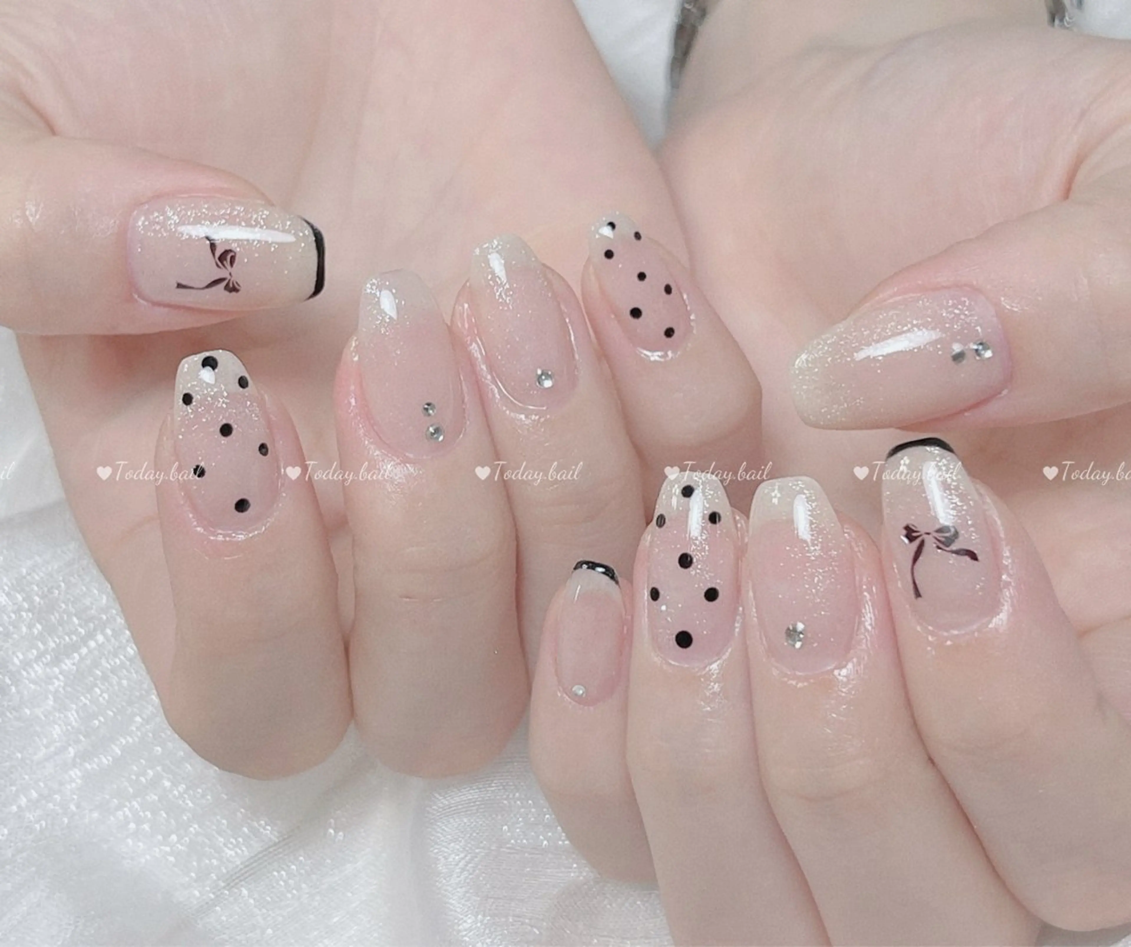 ネイル ハンドネイル 🎀Today nail💅のネイルデザイン