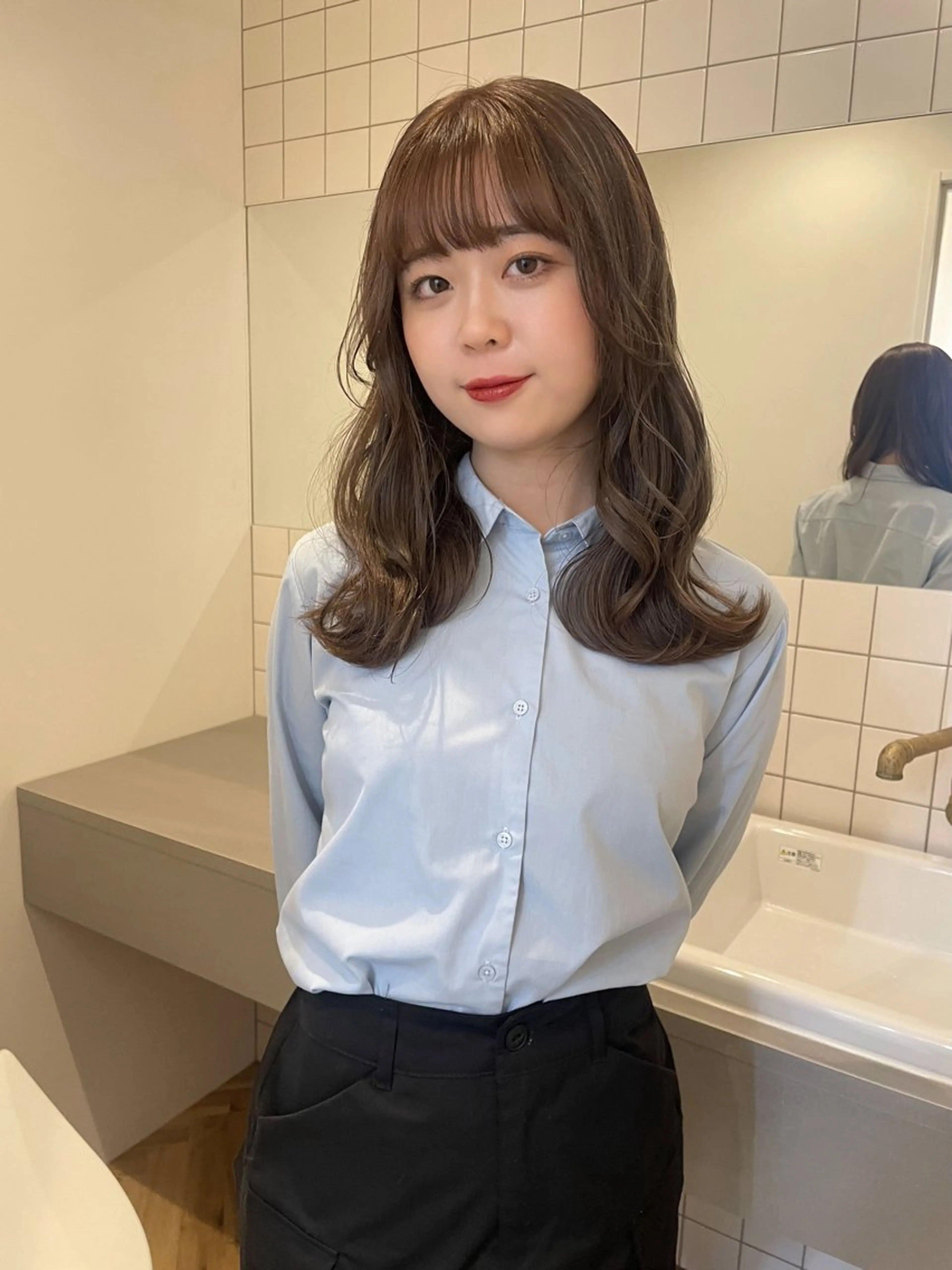 [ミニモ限定10%off] カット+ケアダブルカラー 🩰の写真