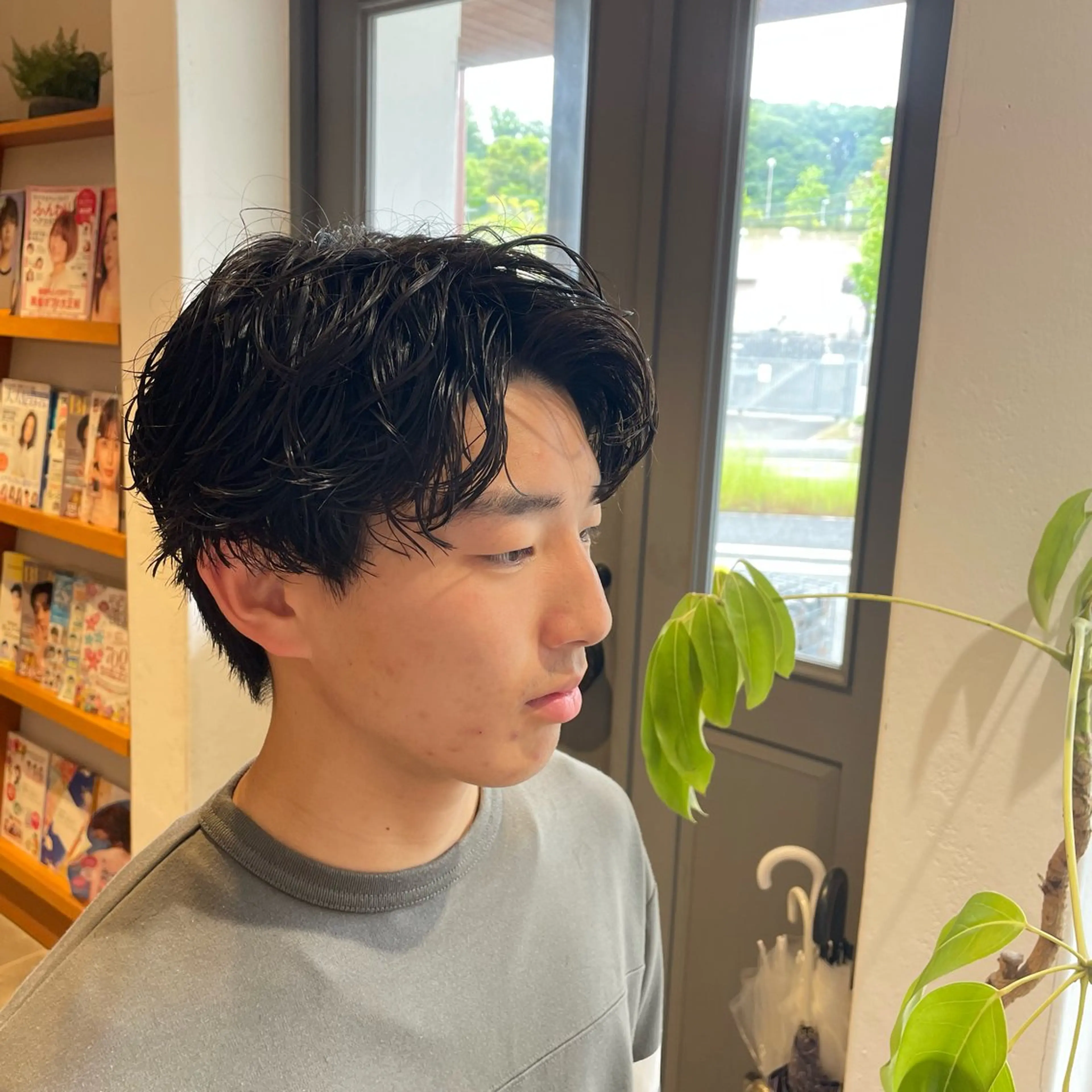 ショート パーマ メンズ isi(イシ)所属・isi／門真／古川橋 EITOのヘアスタイル