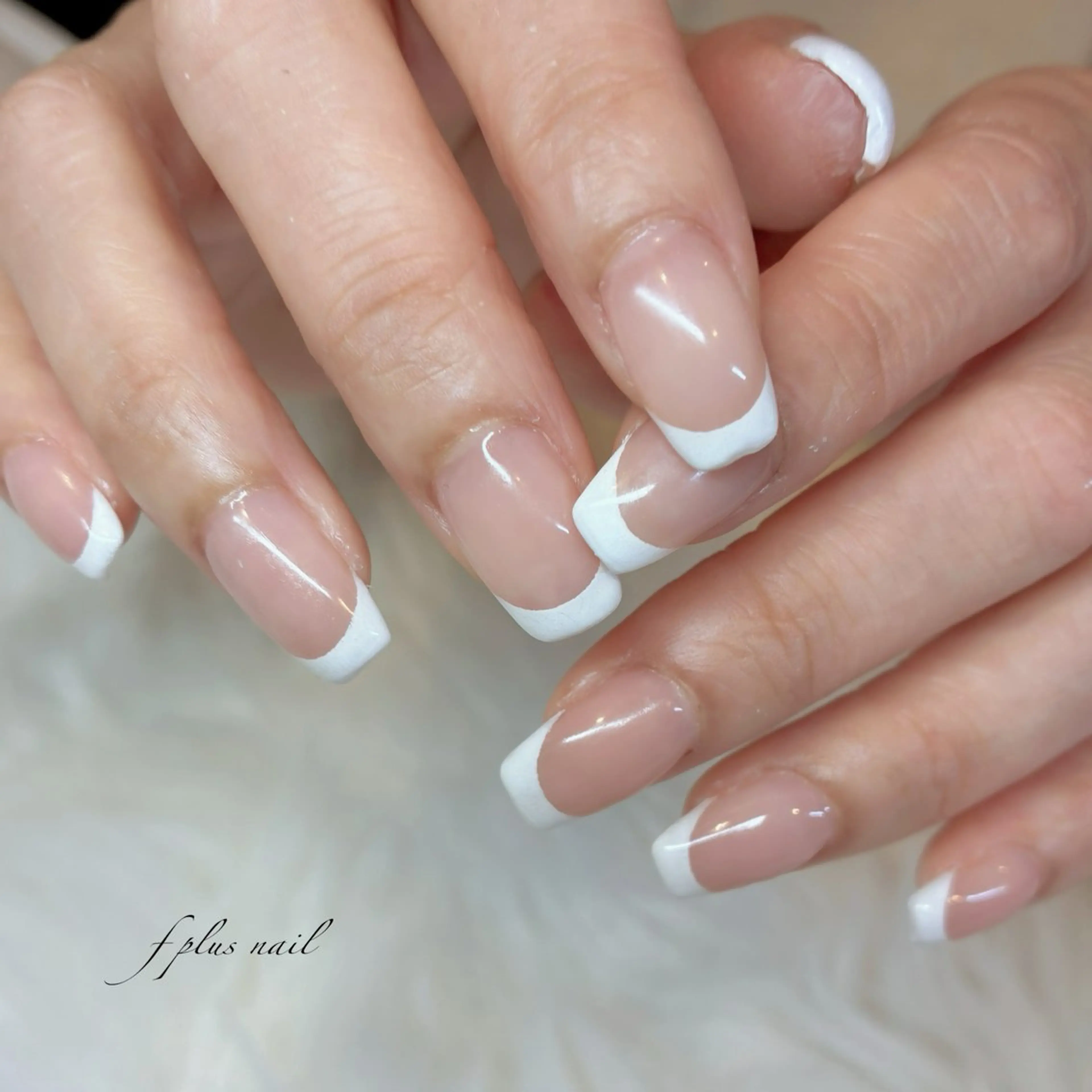 ネイル フレンチネイル ハンドネイル kanako nail🌷のネイルデザイン