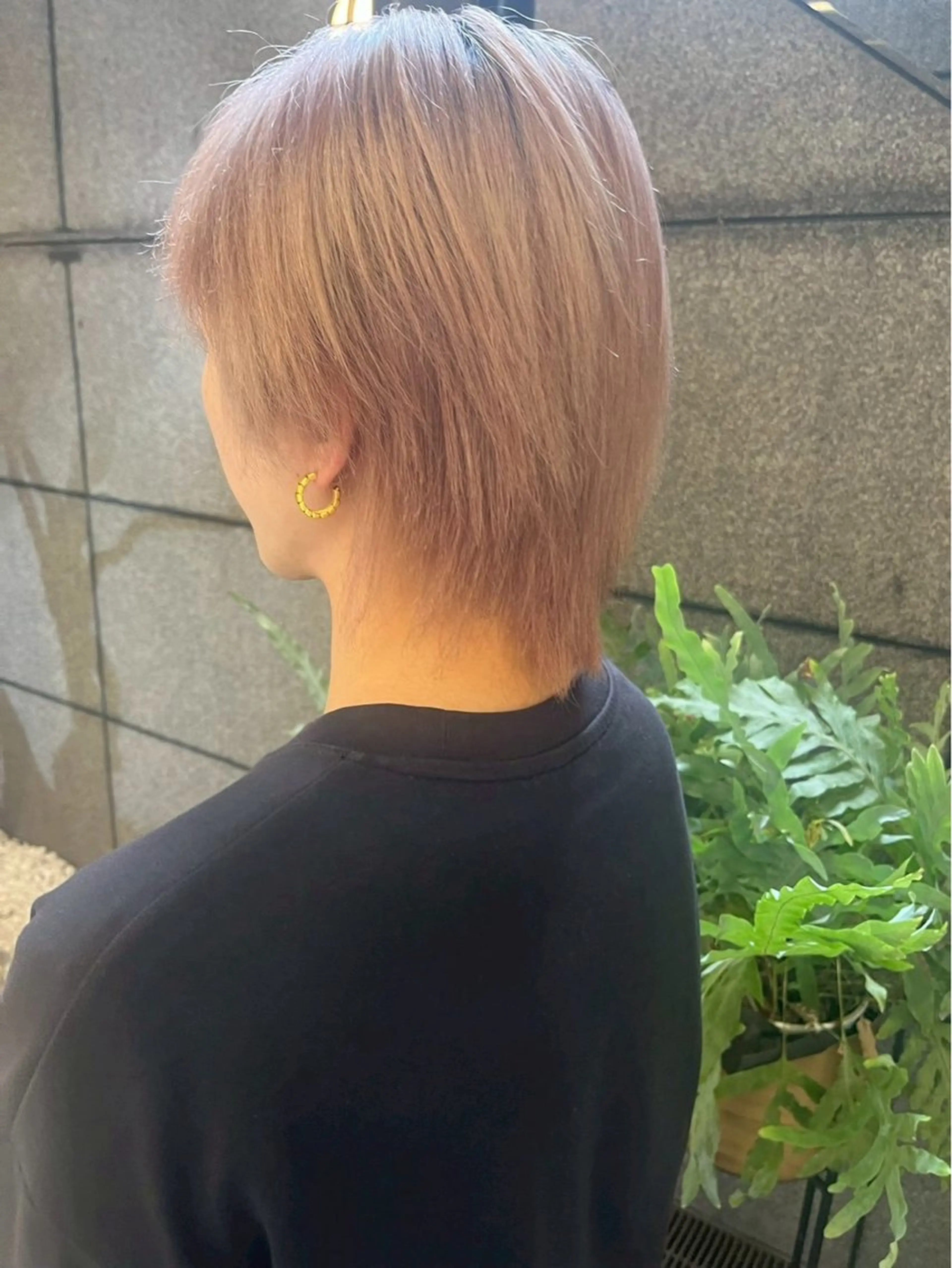 カラー メンズ 暖色カラー/艶カラー mitsuki🌴のヘアスタイル
