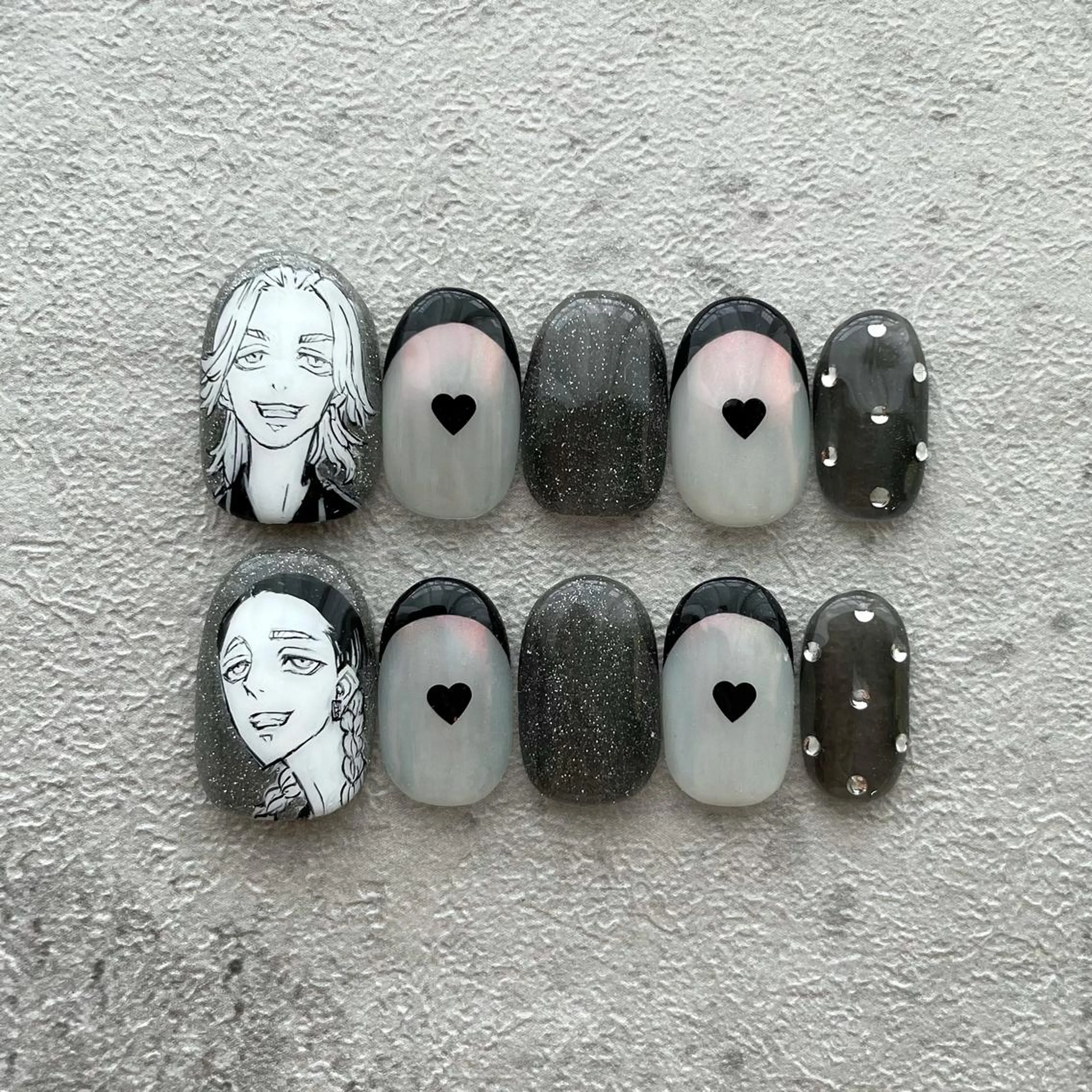 ネイル ネイルチップ 東 千夏のネイルデザイン