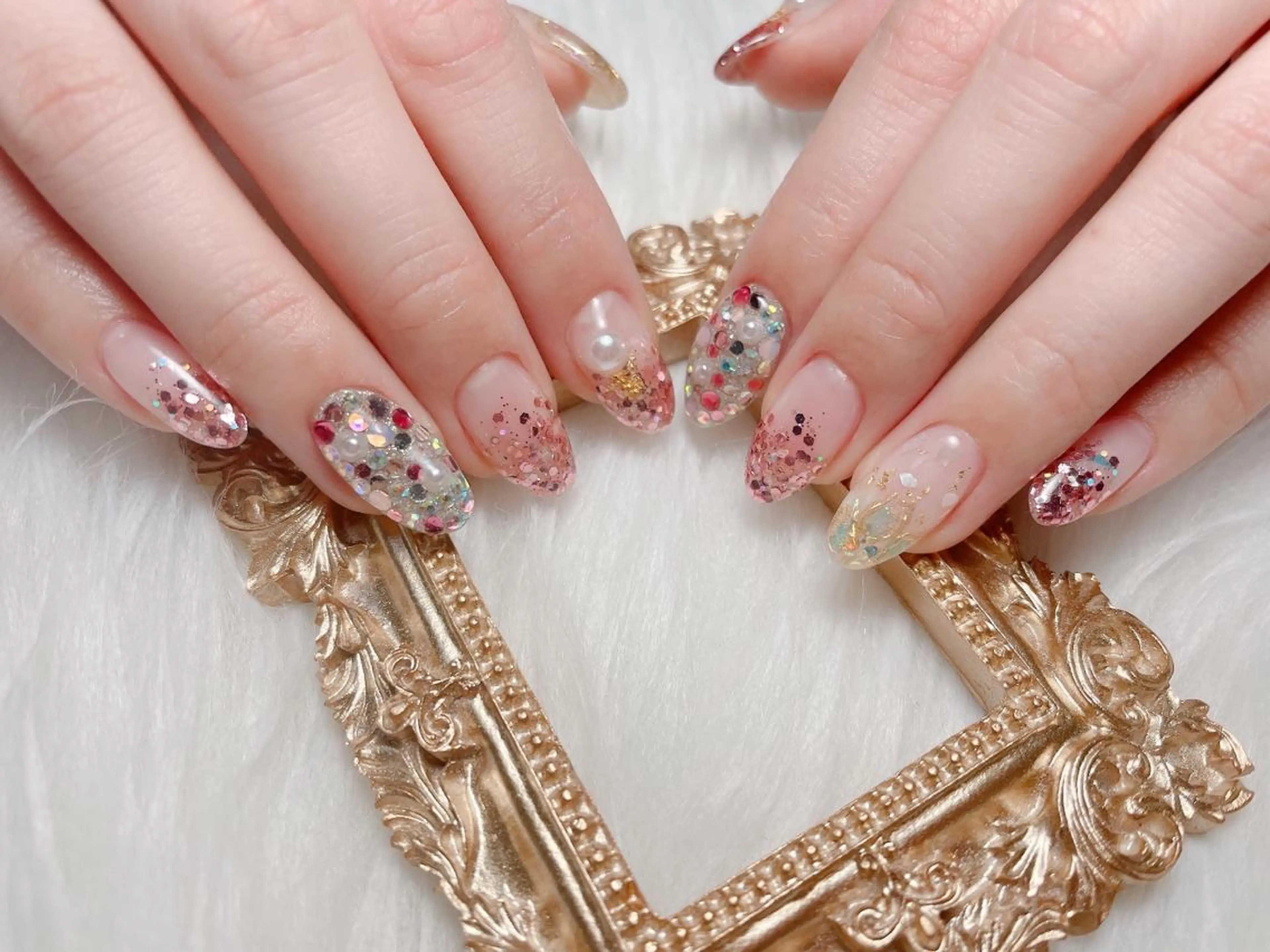 ネイル MiKi Nai池袋 長さだし得意のネイルデザイン