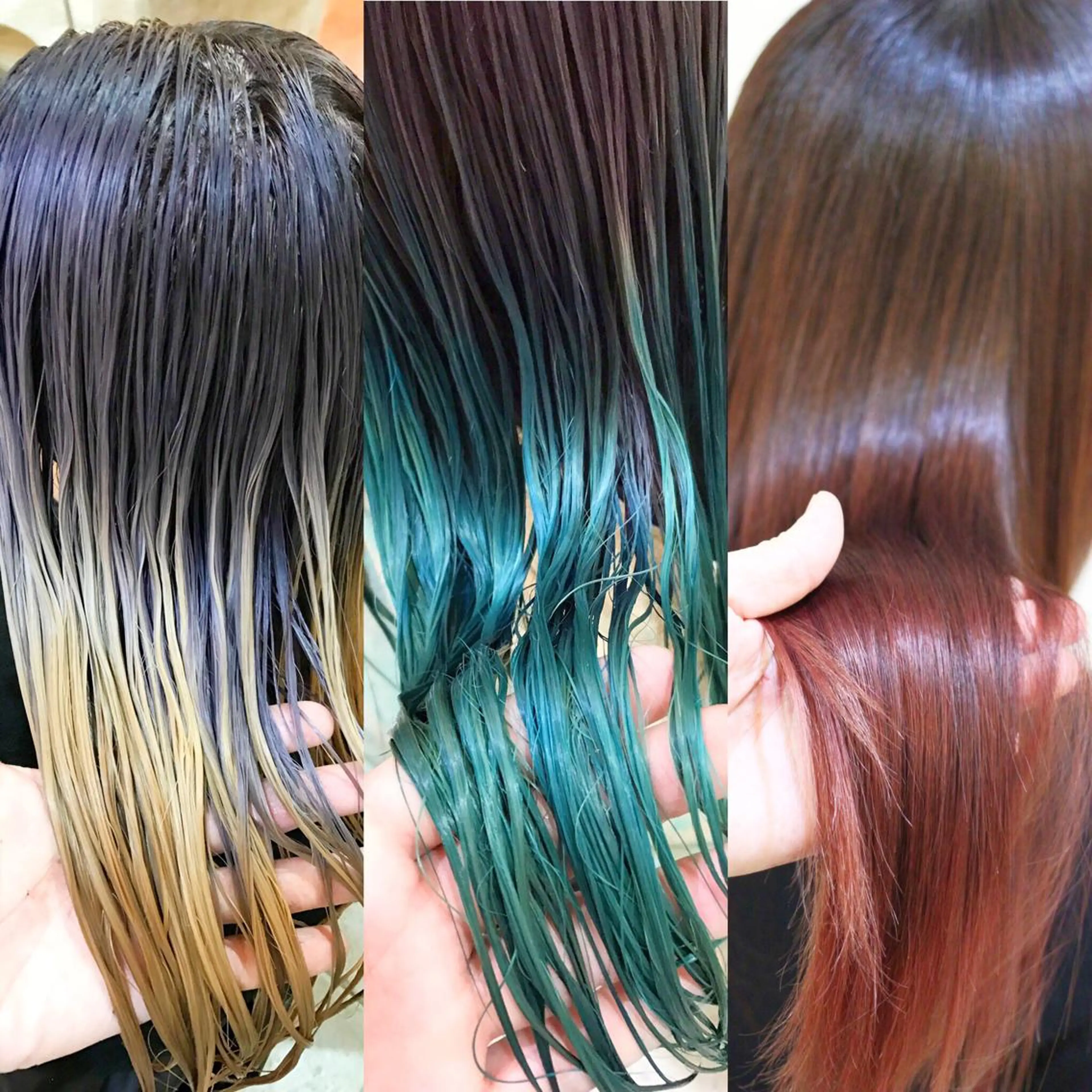 カラー ブリーチ 土居 正季のヘアスタイル