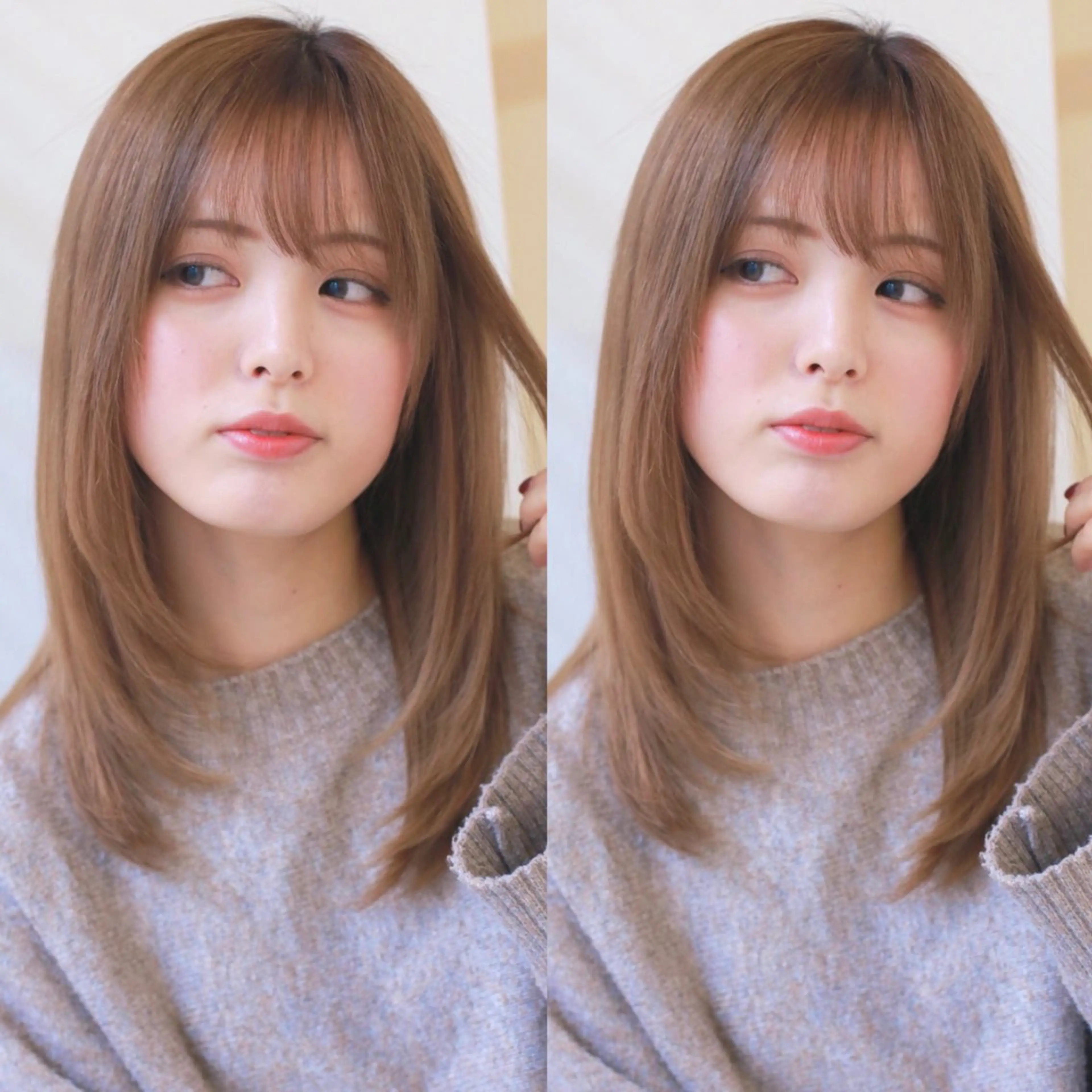 ✨【人気No.2】✨カット➕ケアカラー➕炭酸泉➕oggi ottoトリートメント✨の写真