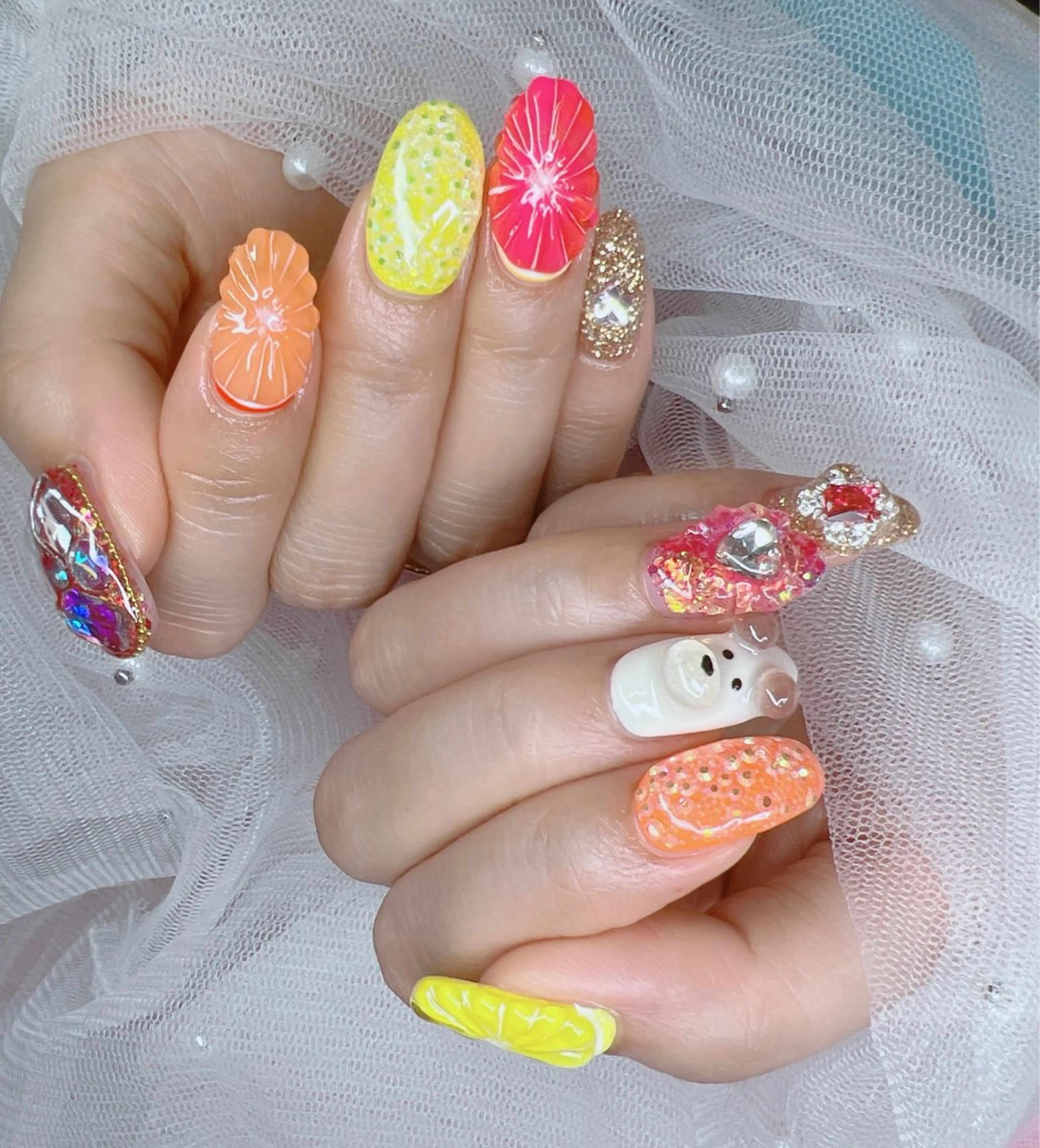 ネイル ハンドネイル ハンドケア キラー美　上野所属・キラー美 上野のネイルデザイン