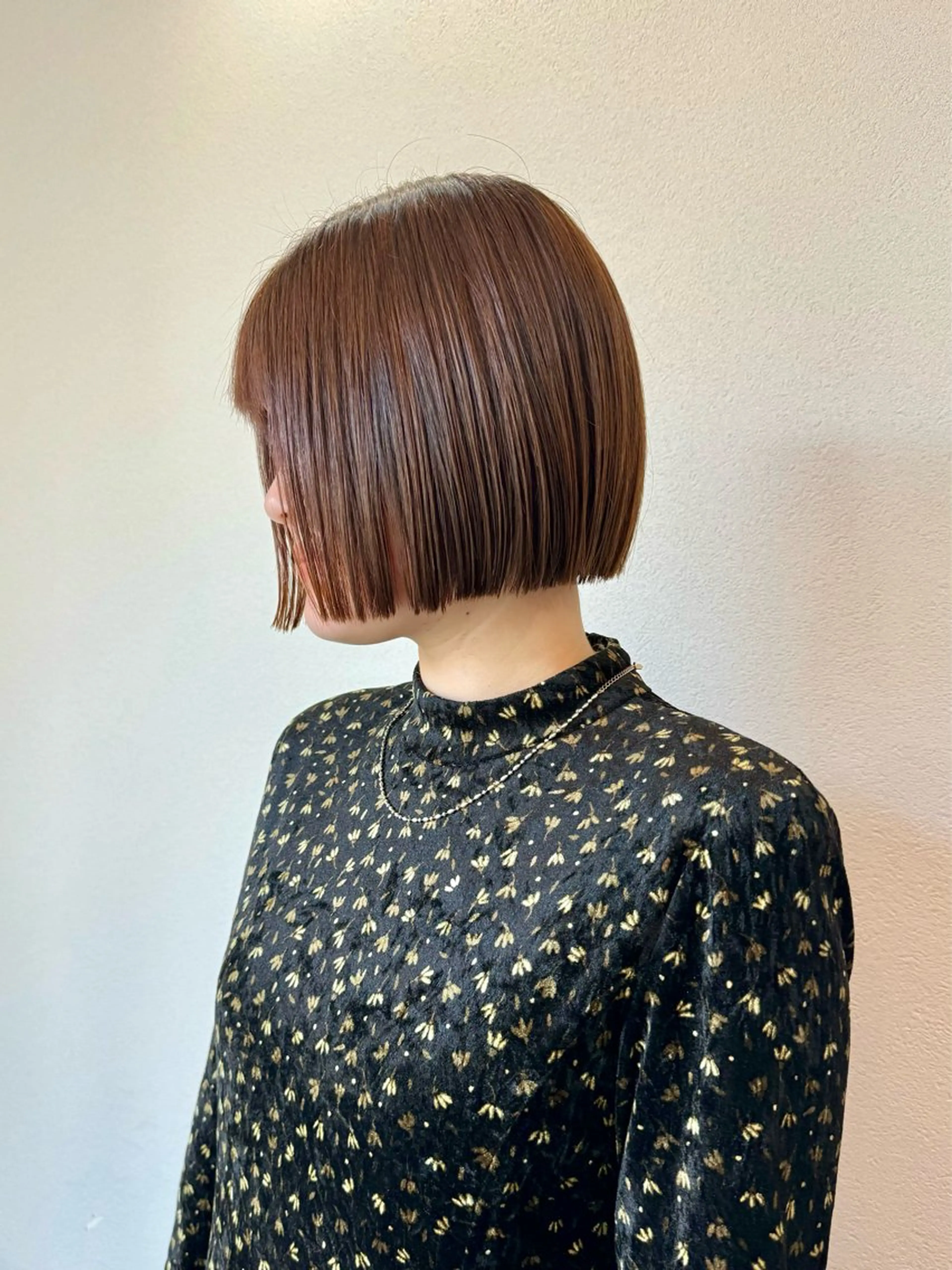 ショート カット 縮毛矯正 ボブ/髪質改善/ soiナカジママドリのヘアスタイル