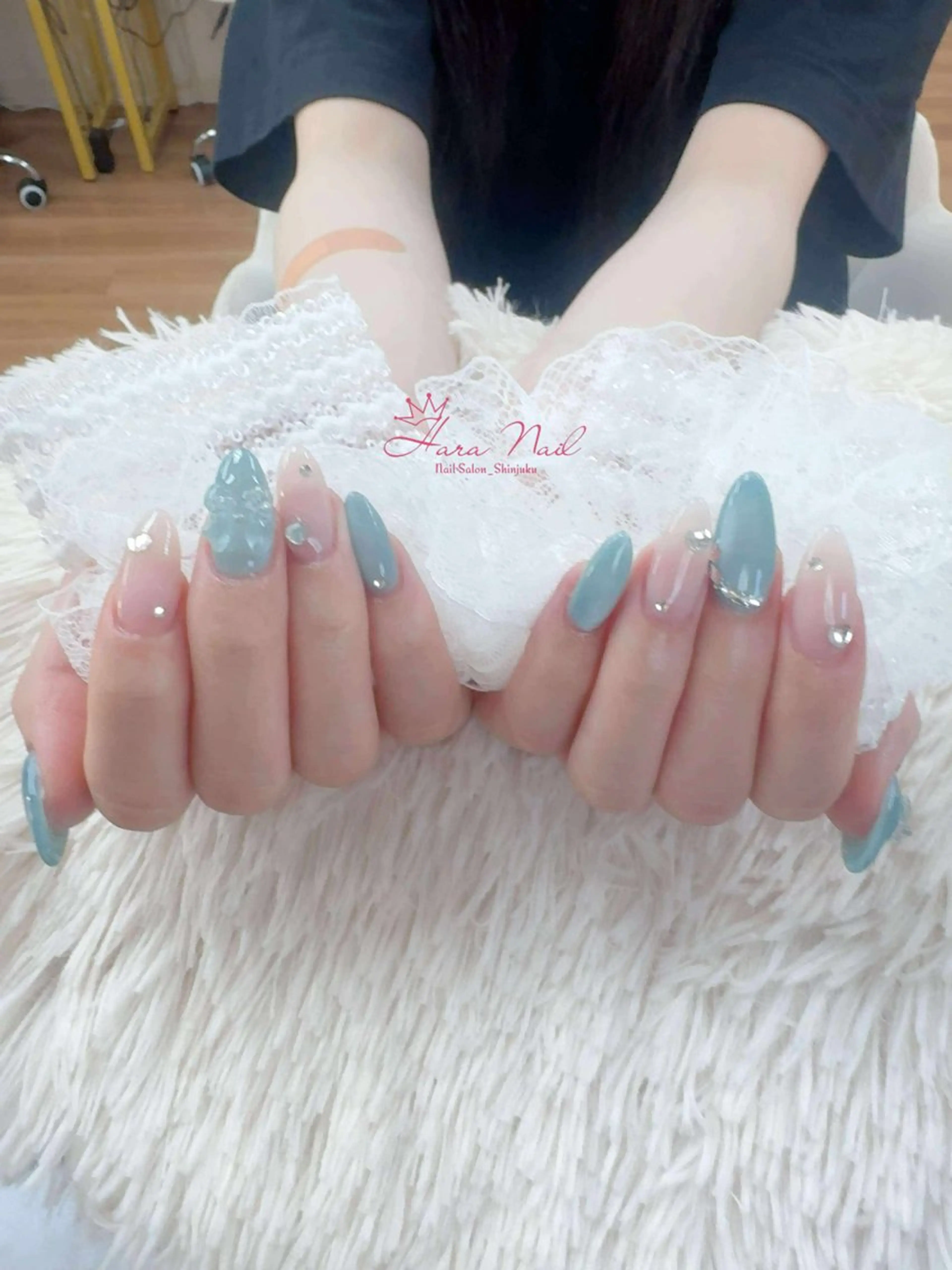 ネイル ハンドネイル ハンドケア Hara Nail 【パラジェル使用】のネイルデザイン