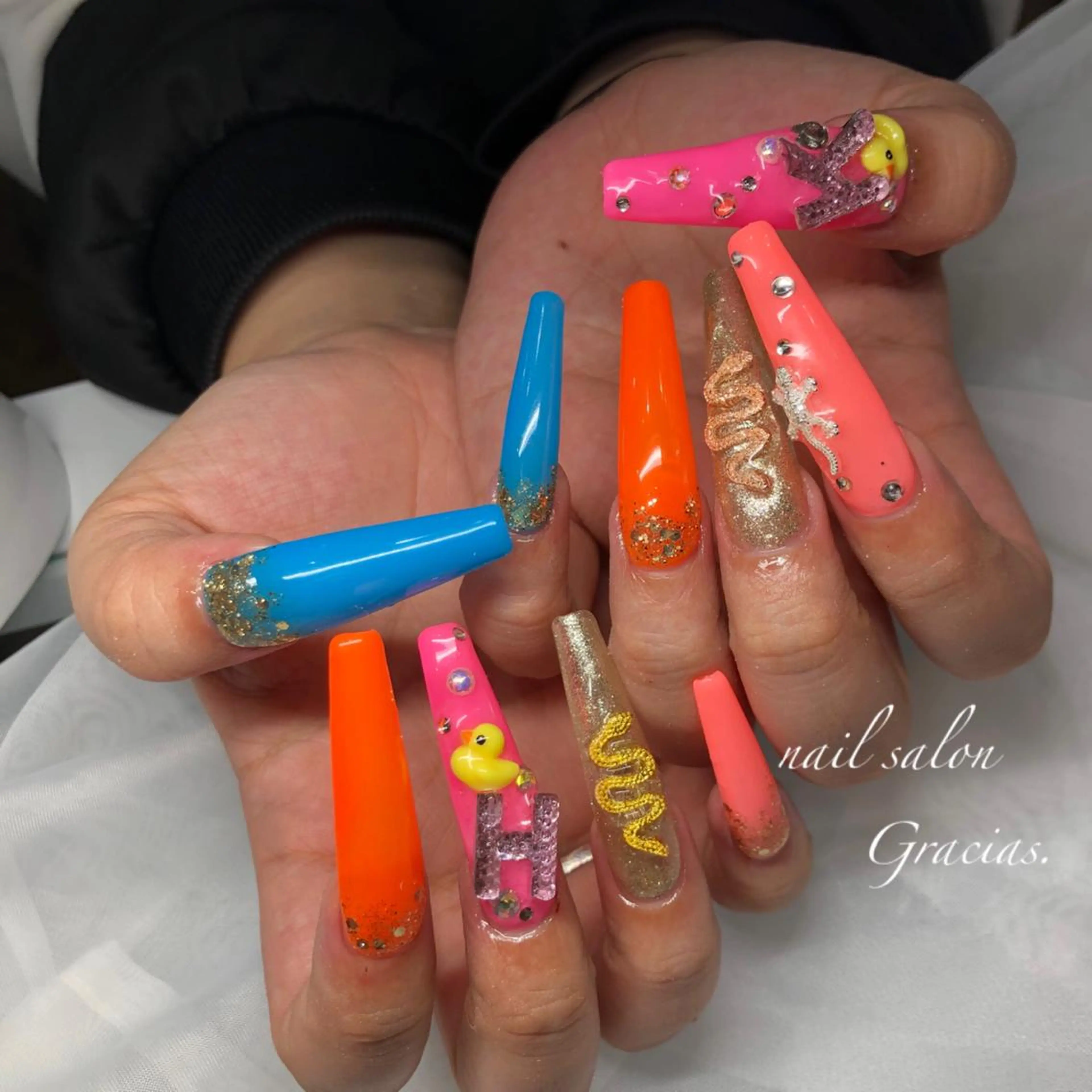 ネイル ジェルネイル メンズネイル ハンドネイル Gracias. rieのネイルデザイン