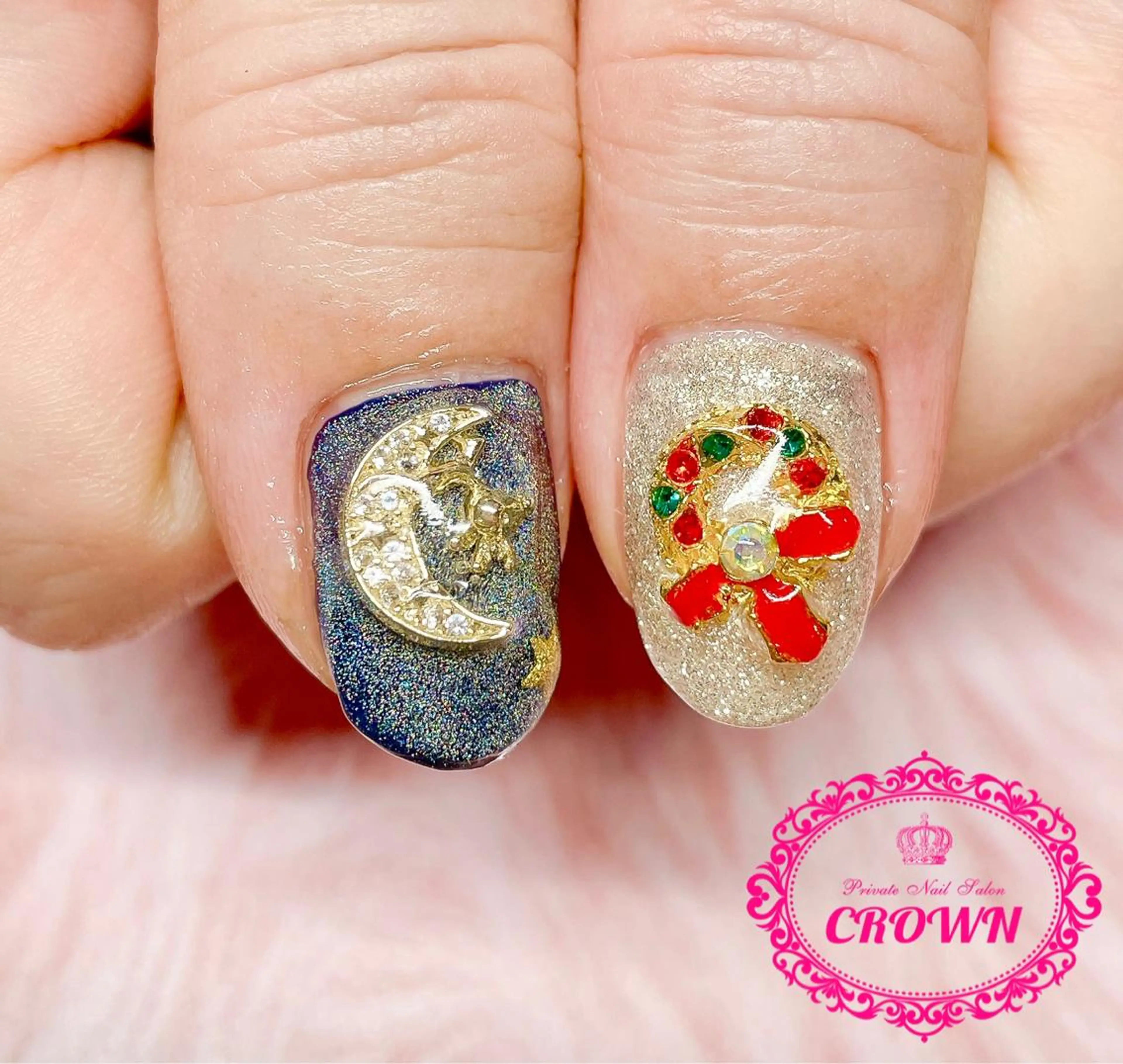 ネイル CROWN プライベートサロンのネイルデザイン