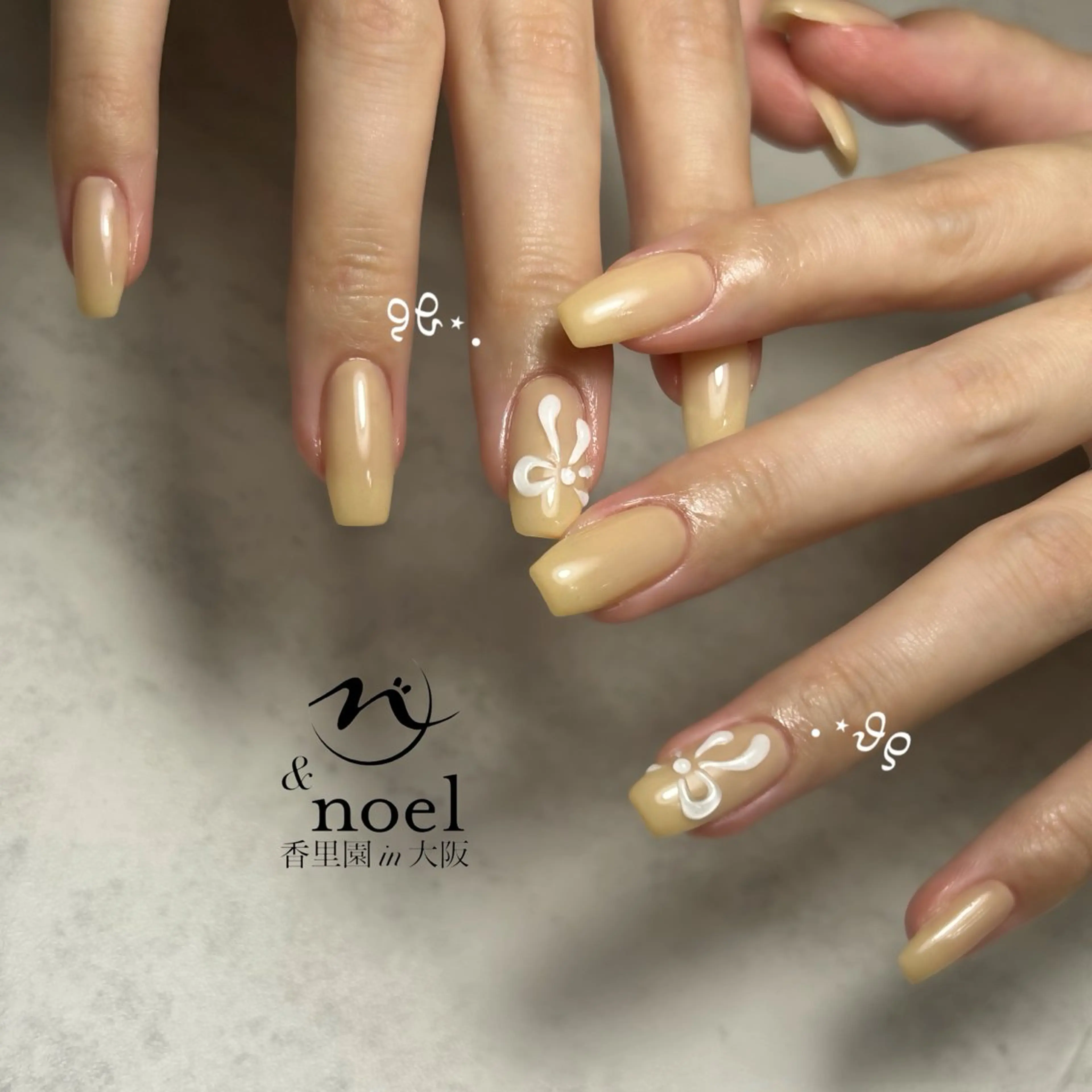 ネイル ハンドネイル Nailsalon &Noel所属・もも 🍑のネイルデザイン