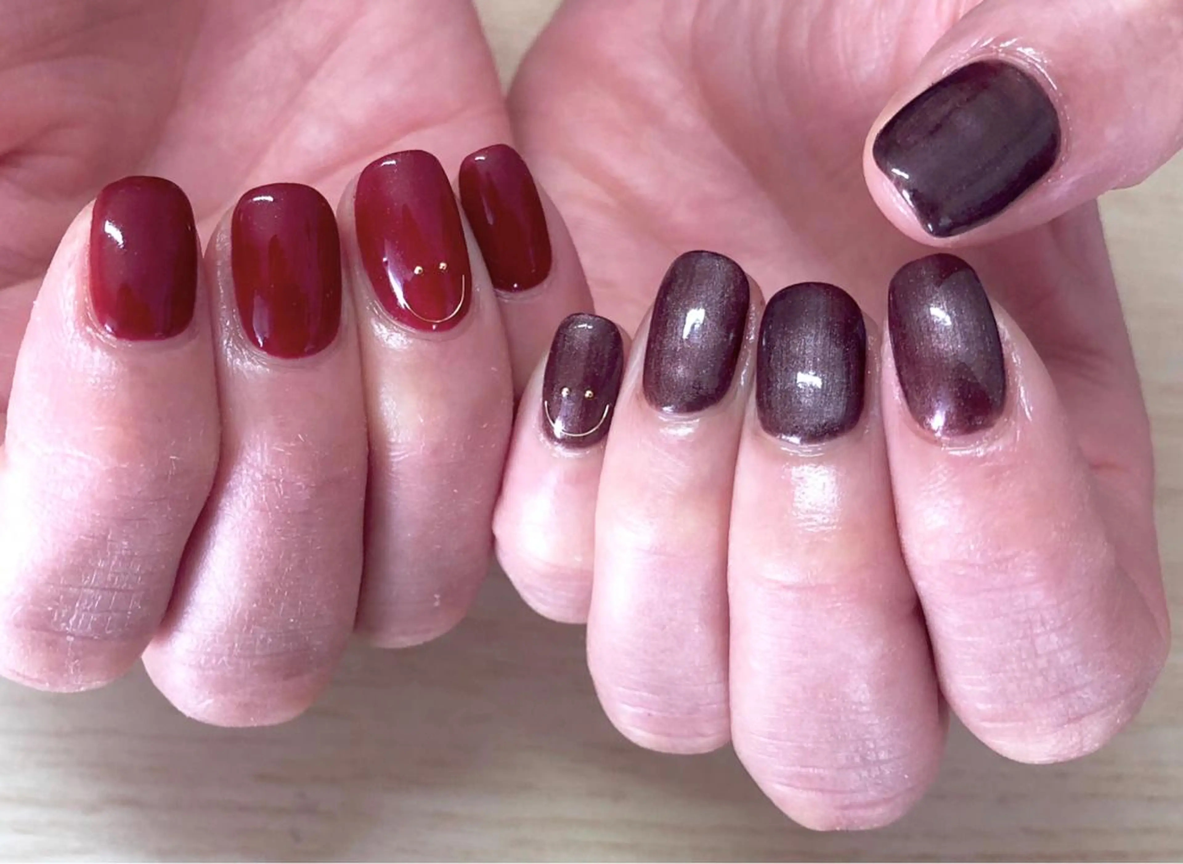 ネイル アートネイル シンプルネイル sunrich by 180degrees所属・足立区　五反野 自宅サロンのネイルデザイン