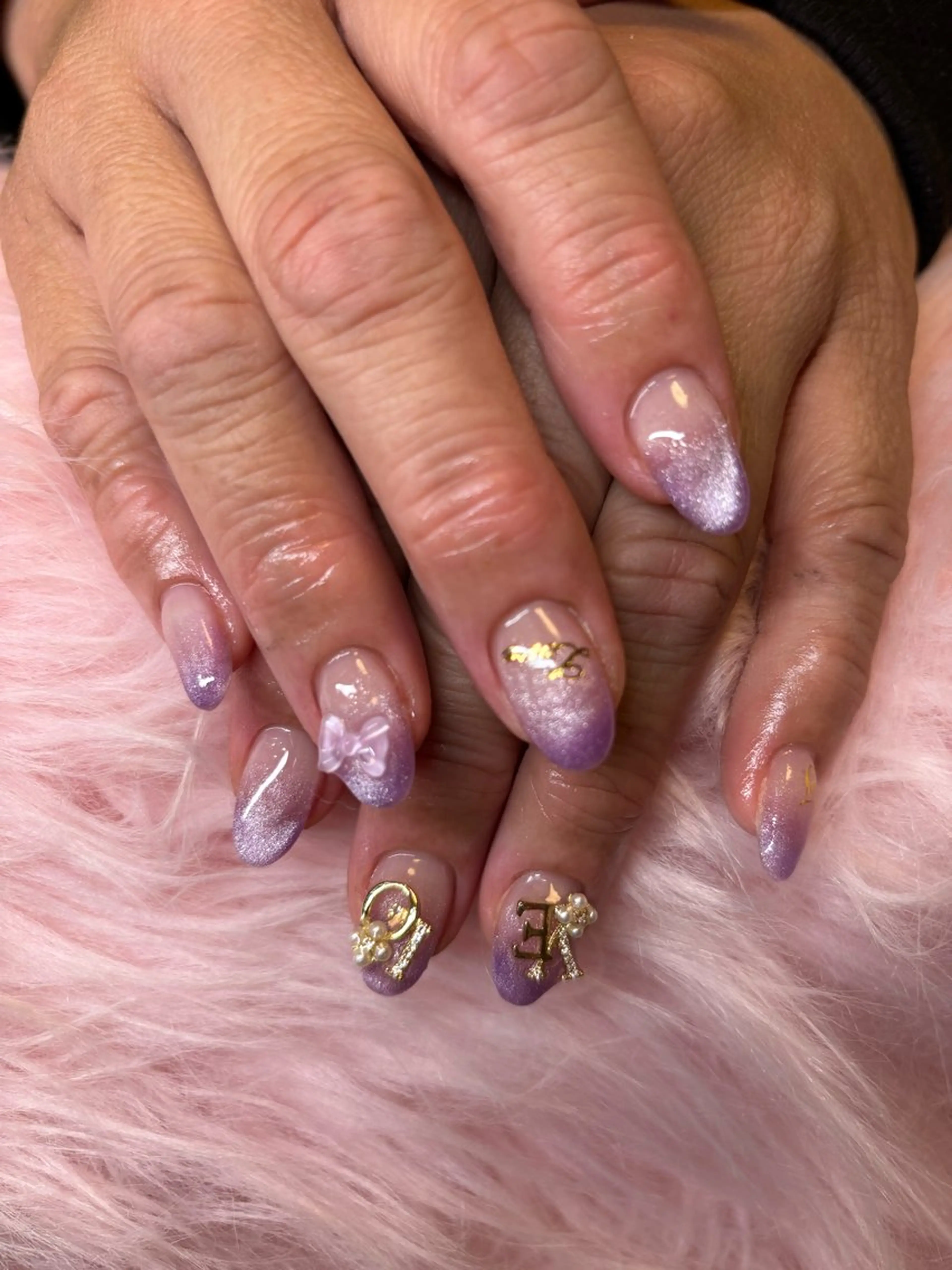 ネイル rukianail 新里のネイルデザイン