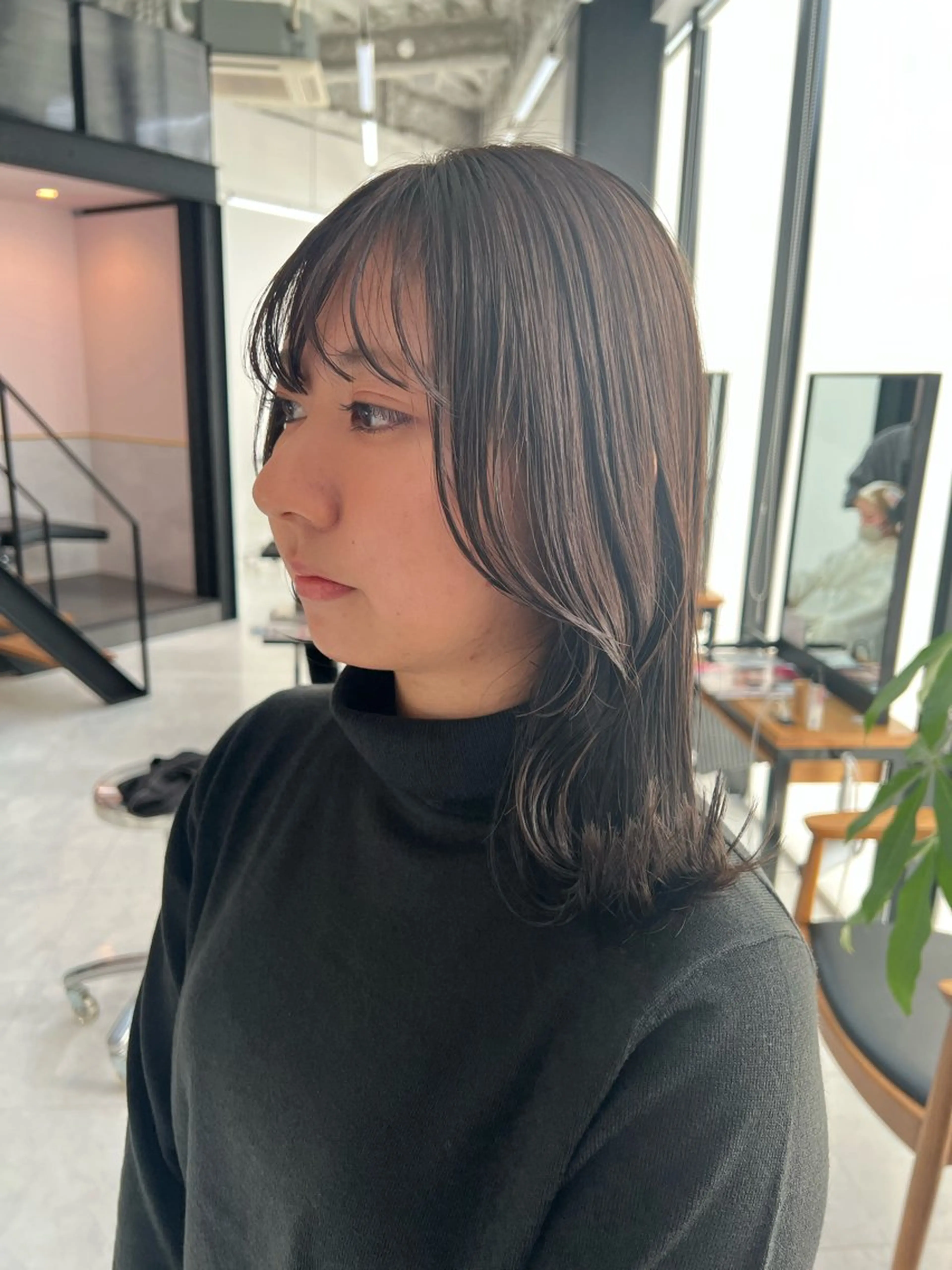 ミディアム カット ヘアカラー トリートメント 🌿MASATO 🌿韓国ヘアのヘアスタイル