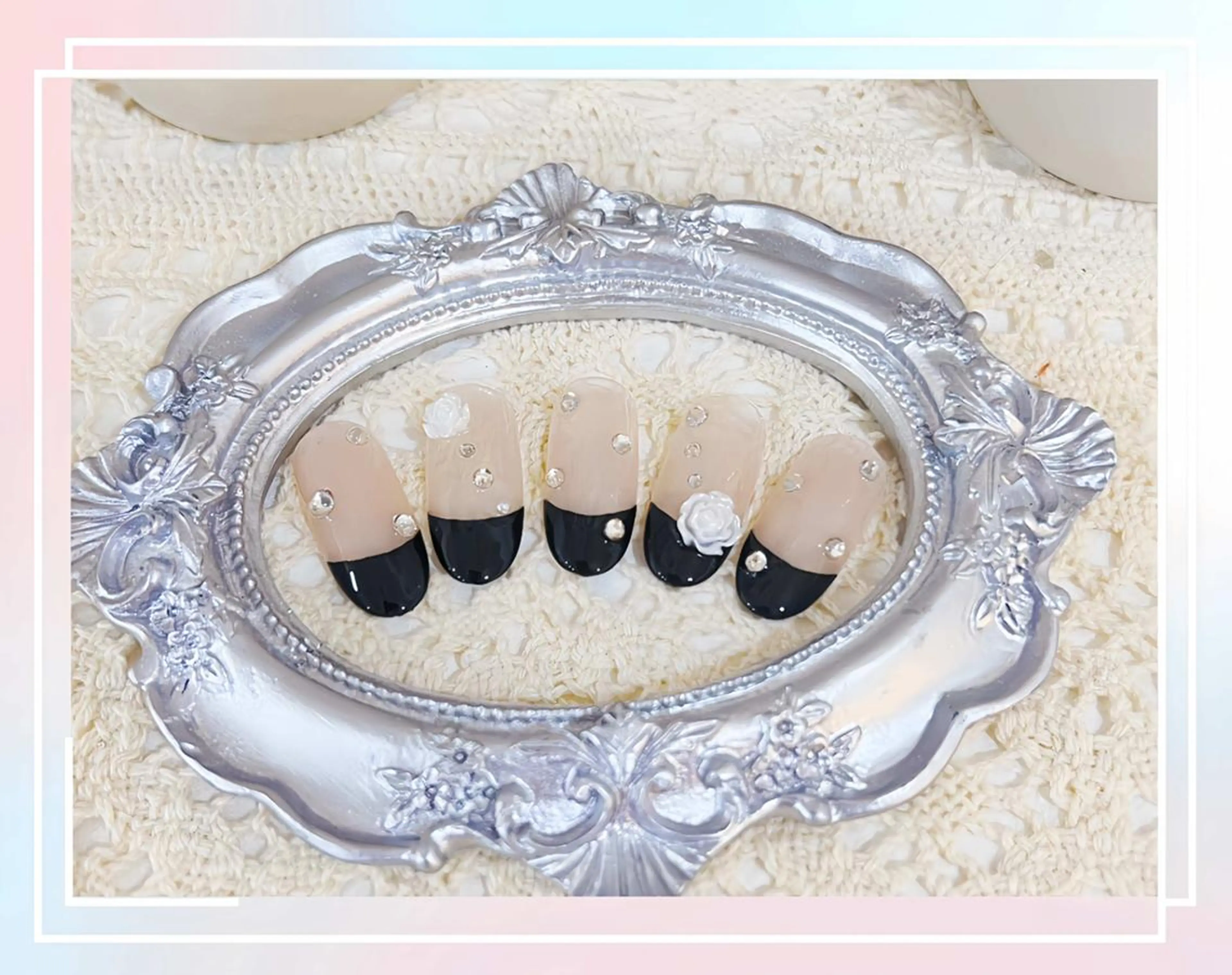 ミディアム ハンドネイル ハンドケア Y&Y Nail Salonのネイルデザイン