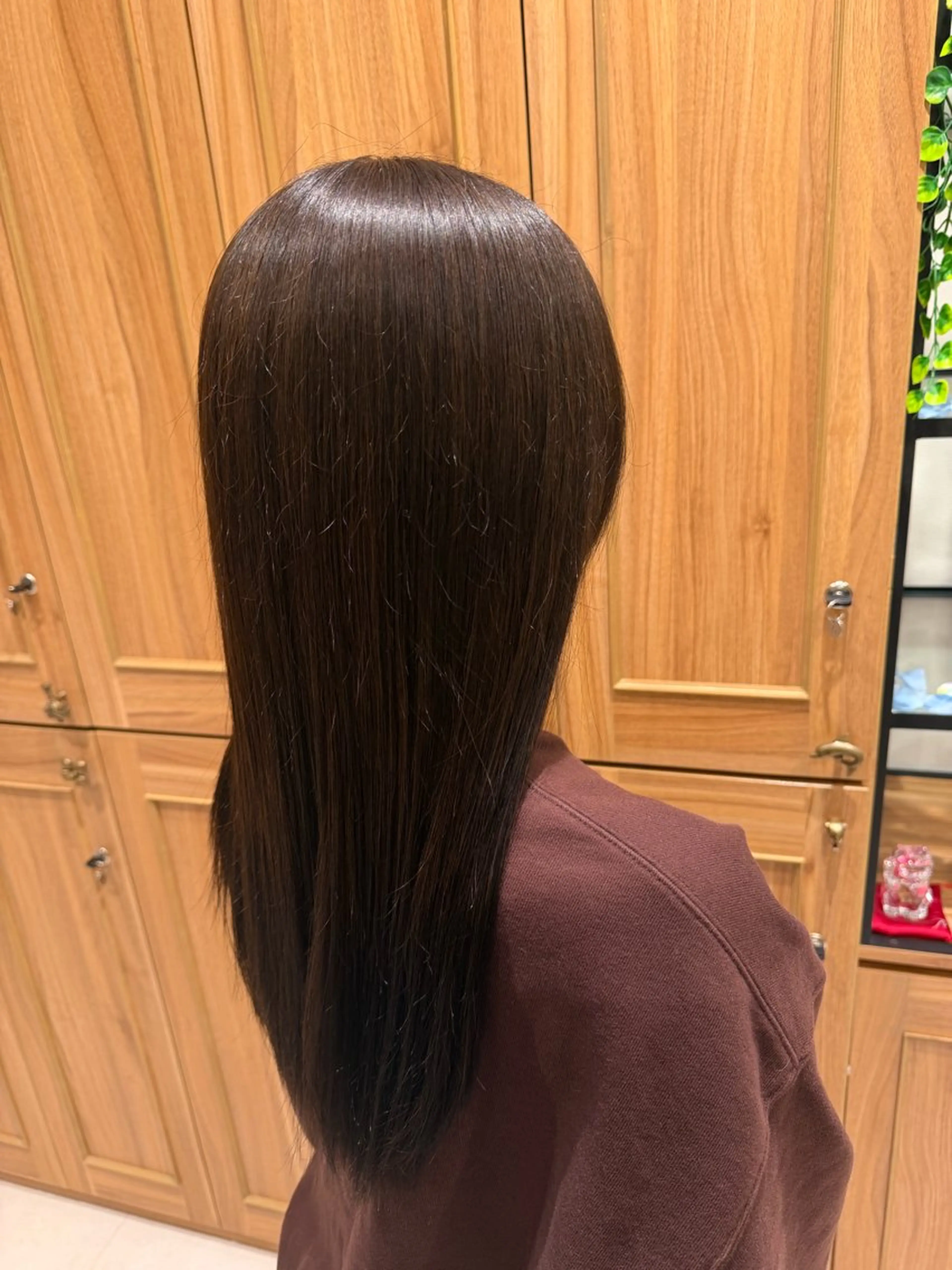 カラー+髪質改善トリートメントの写真