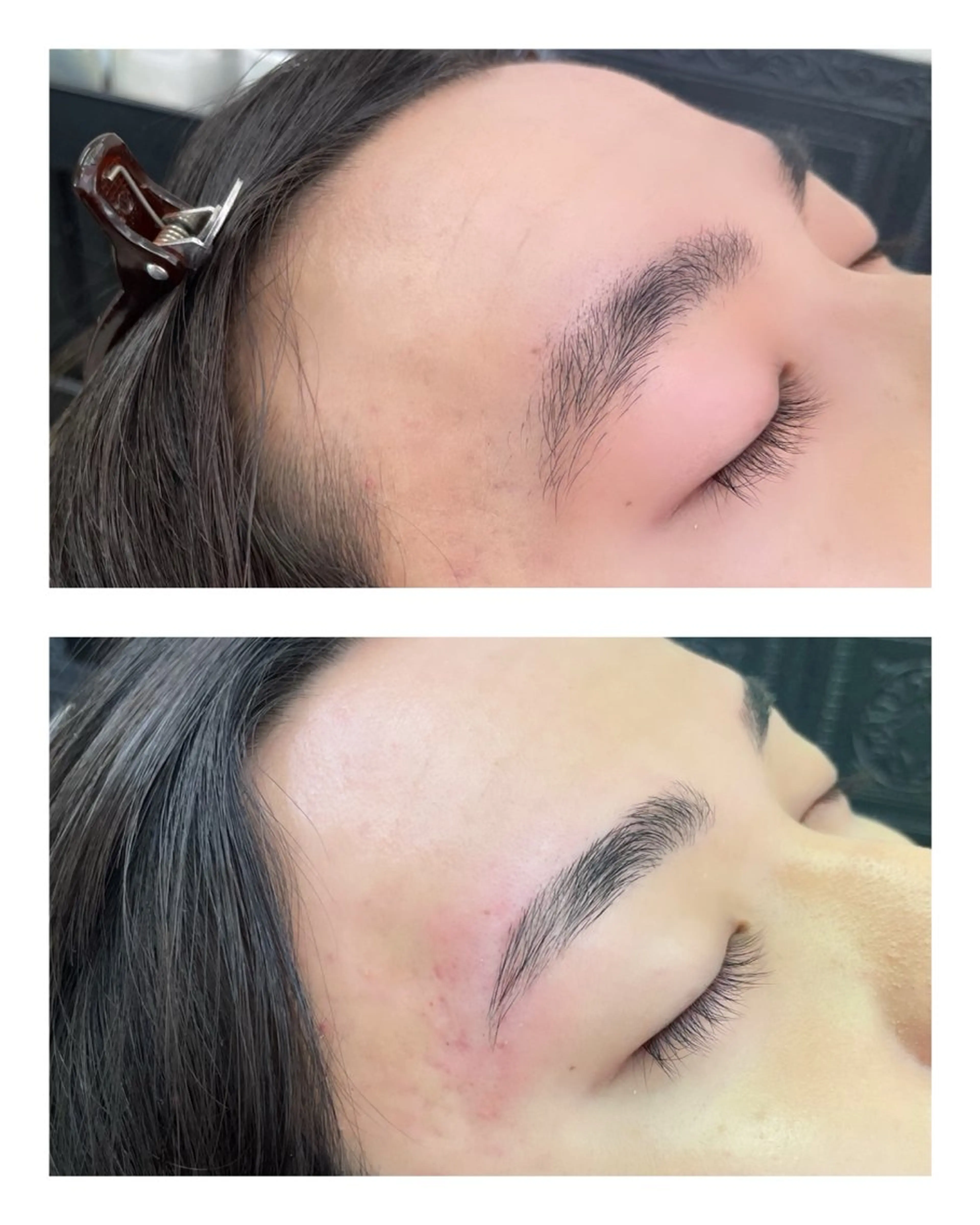 メンズ専用💘アイブロウスタイリングワックス+眉パーマ+フェイシャルパックの写真