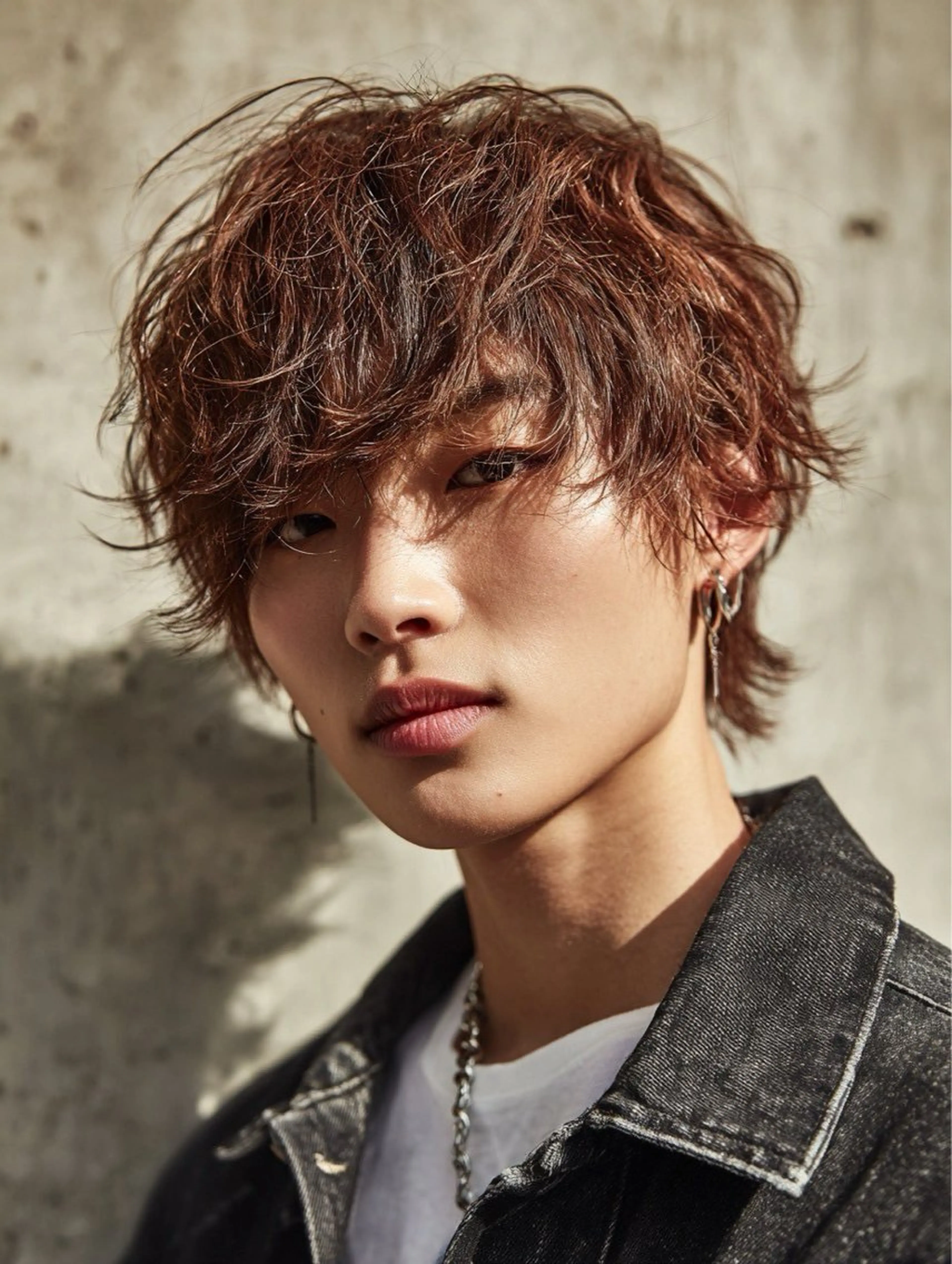 メンズカット＋カラーの写真