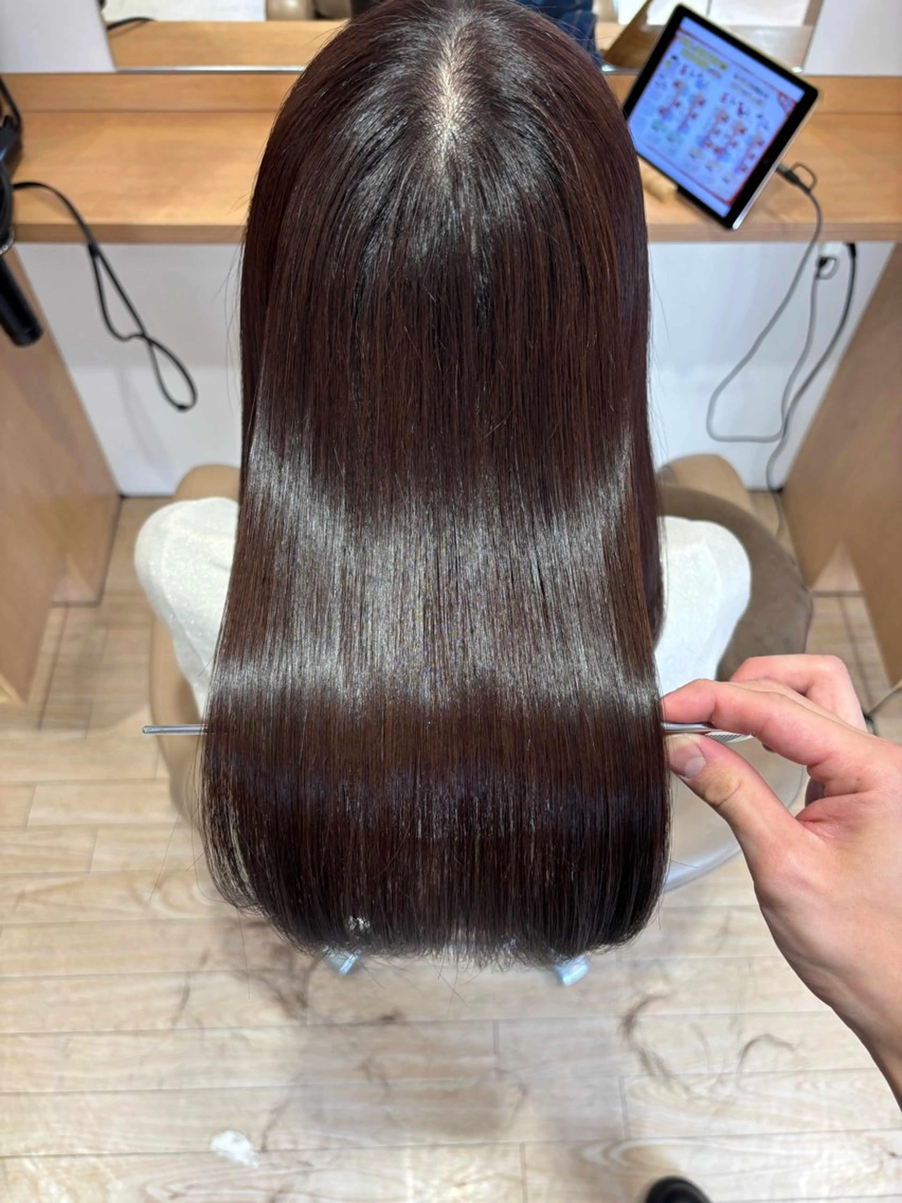 ロング カット ヘアカラー トリートメント 【Amphi Tokyo】宮原のヘアスタイル