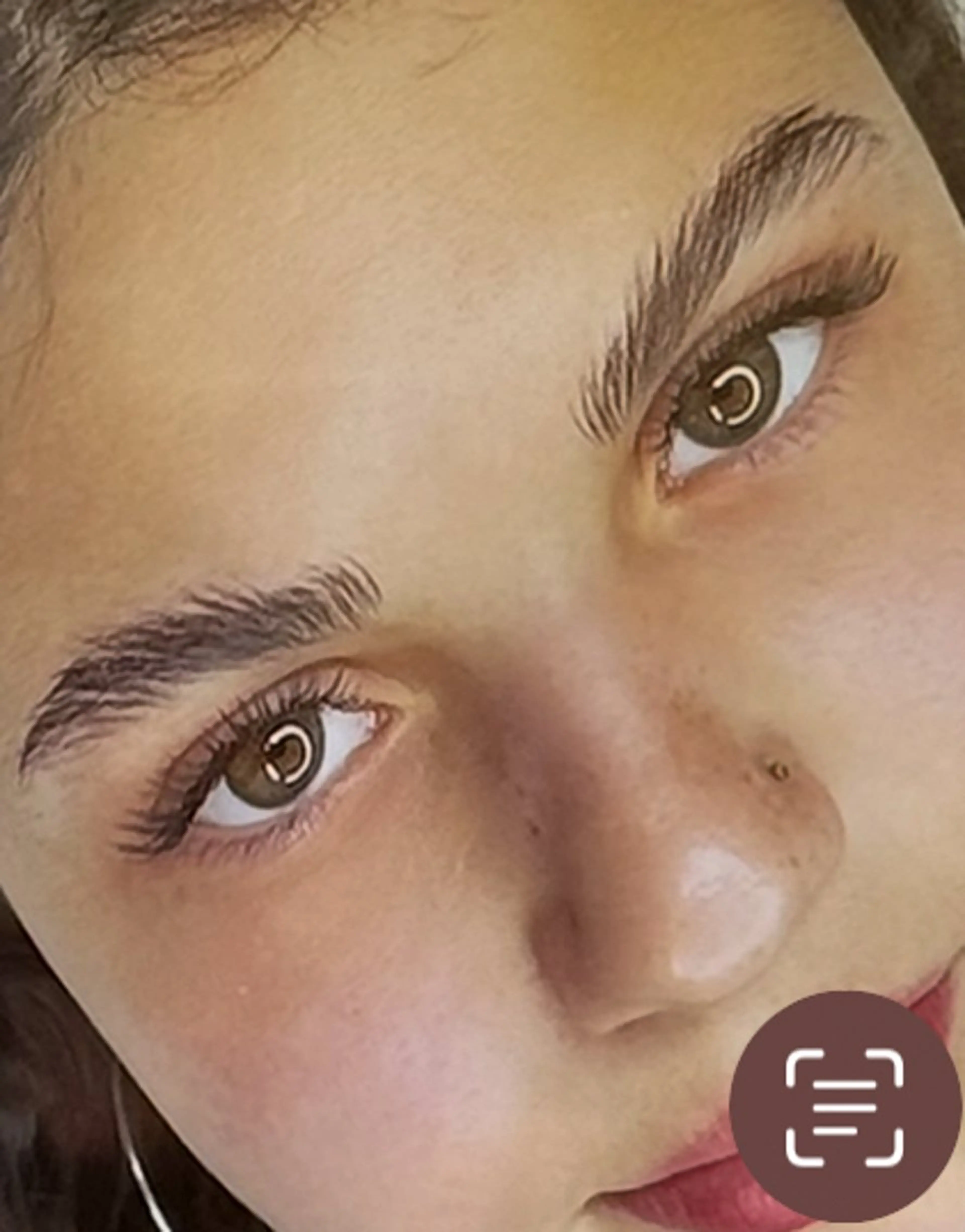 【コンペ前モニター】【ウェットルックデザイン】Lカールを使ったマンハッタンエフェクト✨ ナチュラルだけど濃さもでます✨の写真