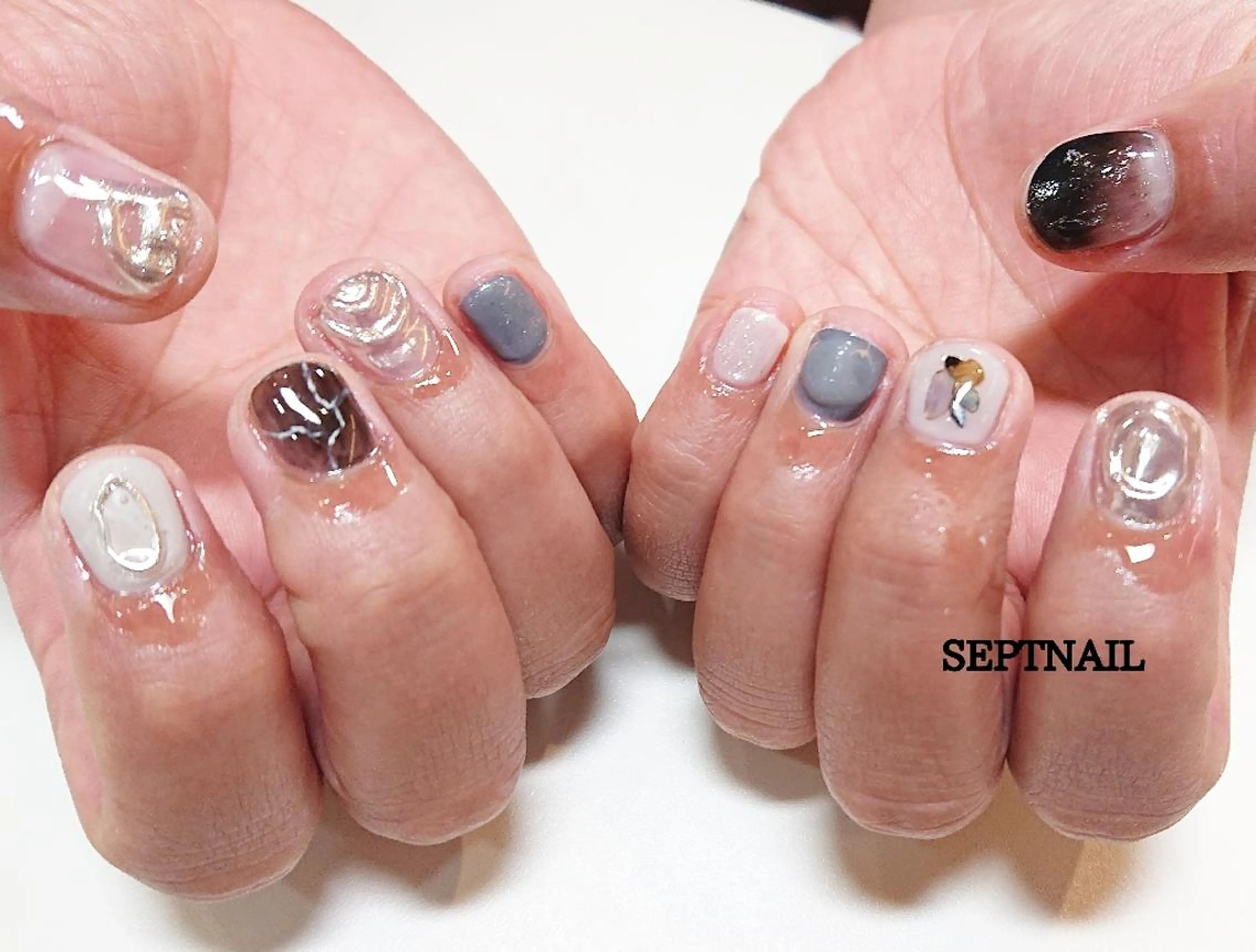 ネイル SEPTNAIL 中澤のネイルデザイン