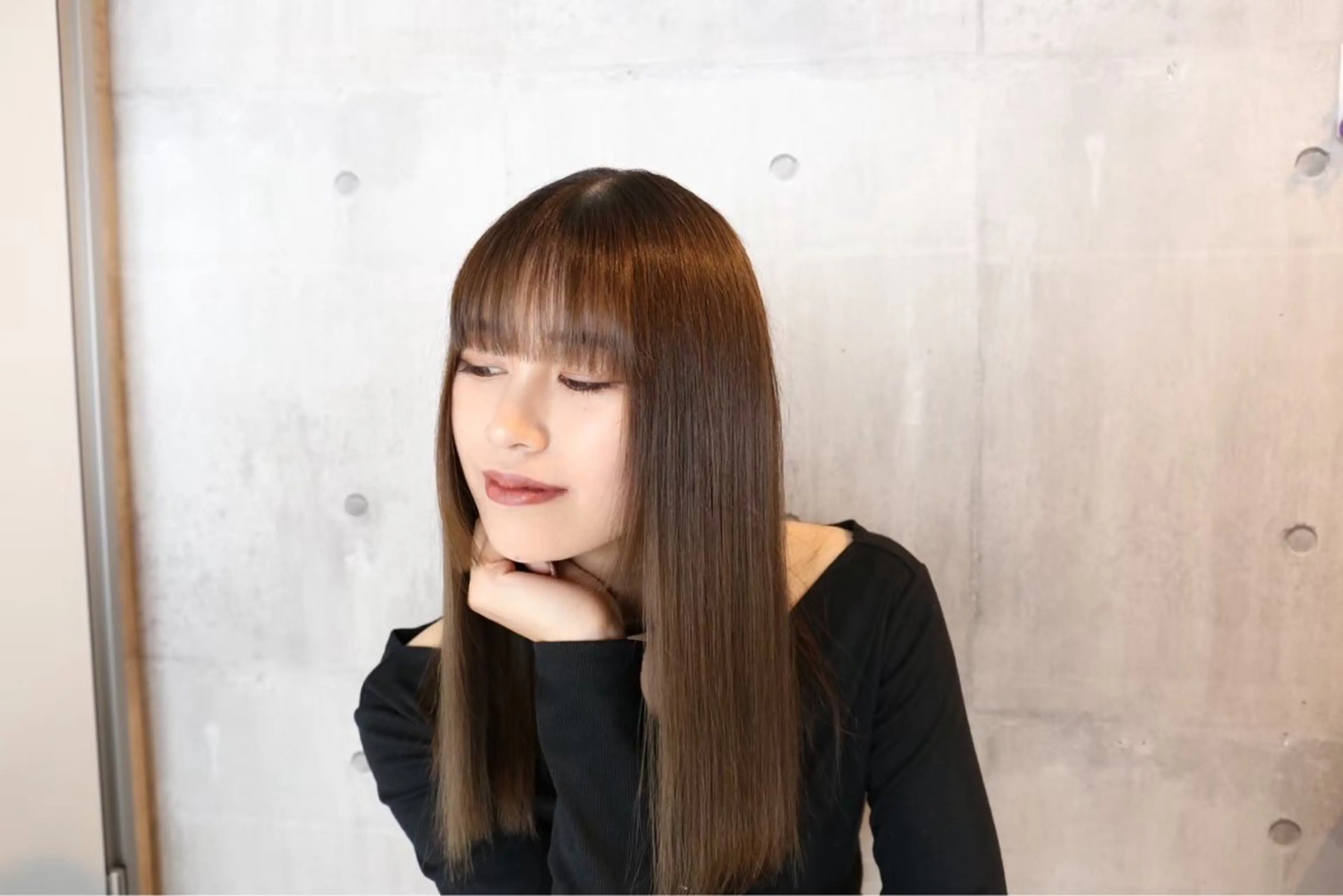 [ふんわり柔らか]肌に優しいオーガニックカラー＋髪質診断トリートメントの写真