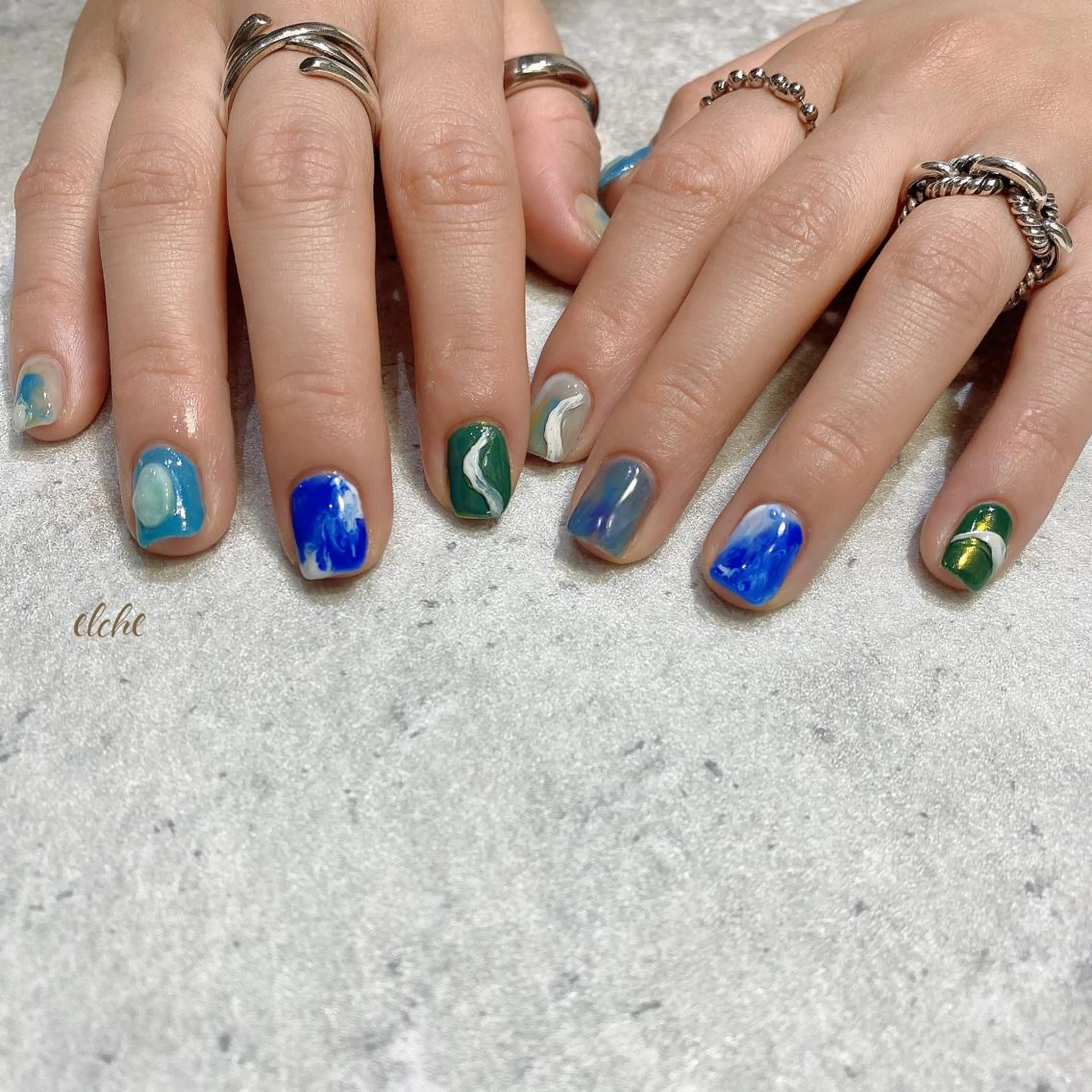 ネイル Rio 𓍼のネイルデザイン