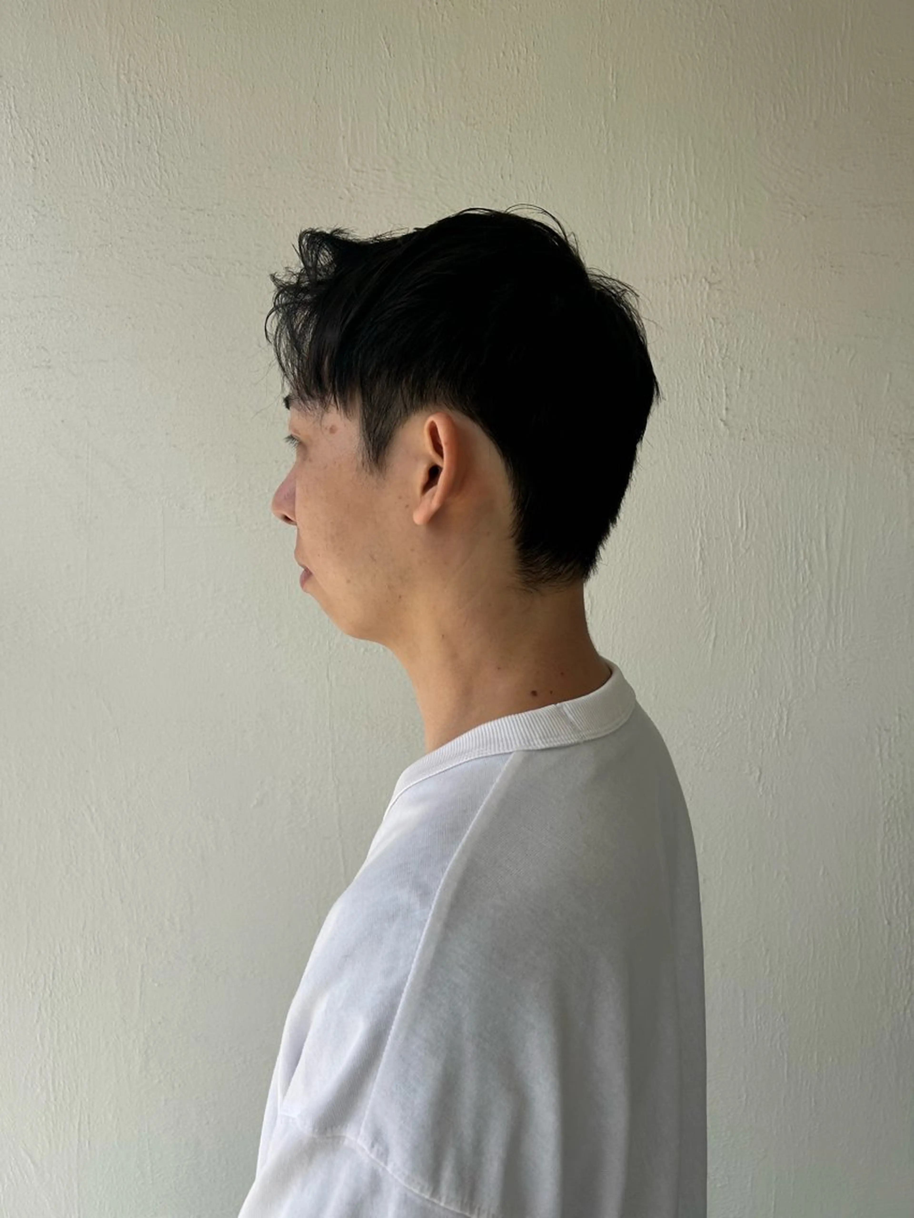 メンズ アップバング 野澤 杏のヘアスタイル