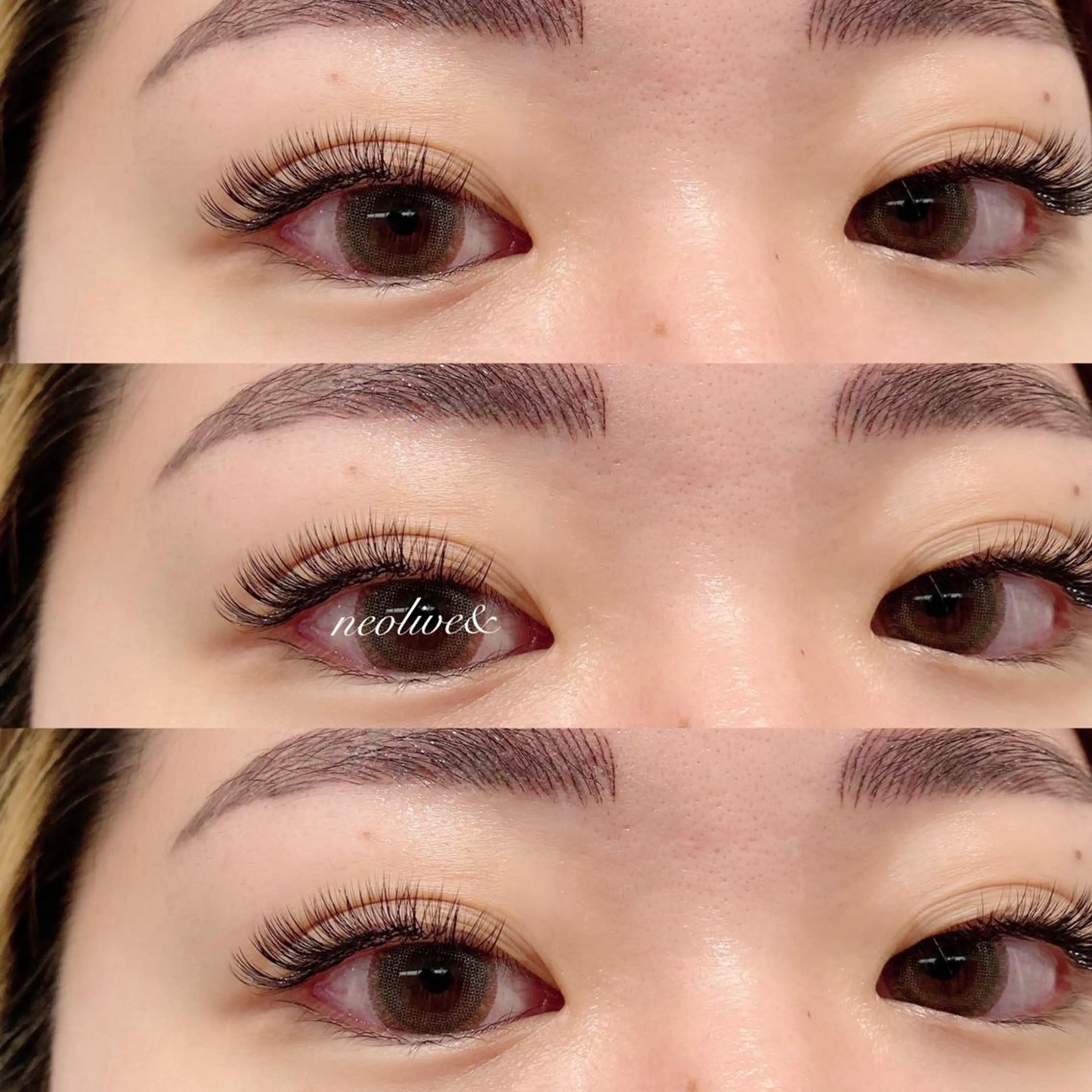 マツエク・マツパ ボリュームラッシュ Cheri所属・きし かりんの眉毛・アイブロウイメージ