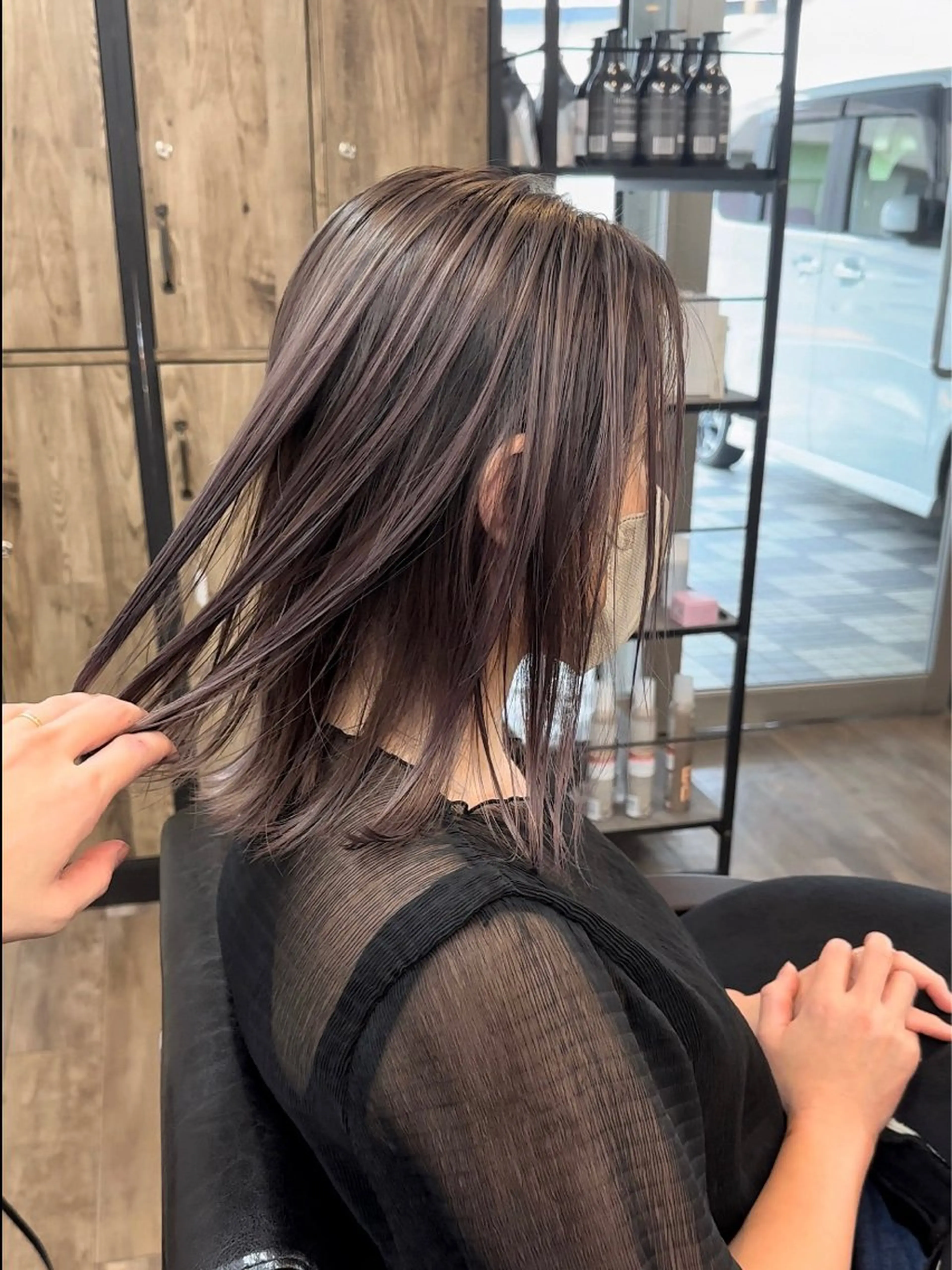 ミディアム カラー VIF所属・🗻飯田誠也🗻 カットカラー得意のヘアスタイル