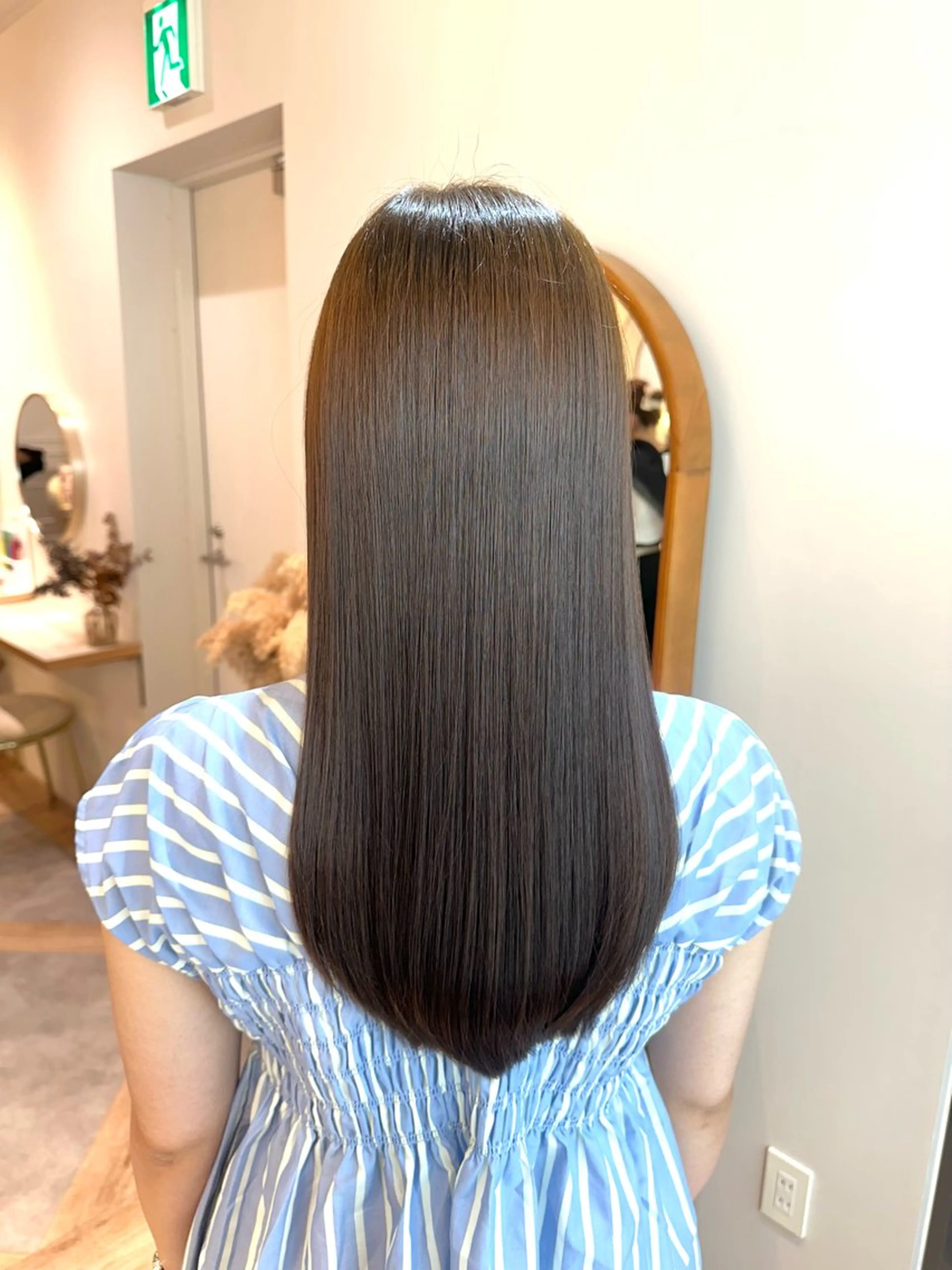 セミロング 髪質改善/縮毛矯正 🌻momokaのヘアスタイル