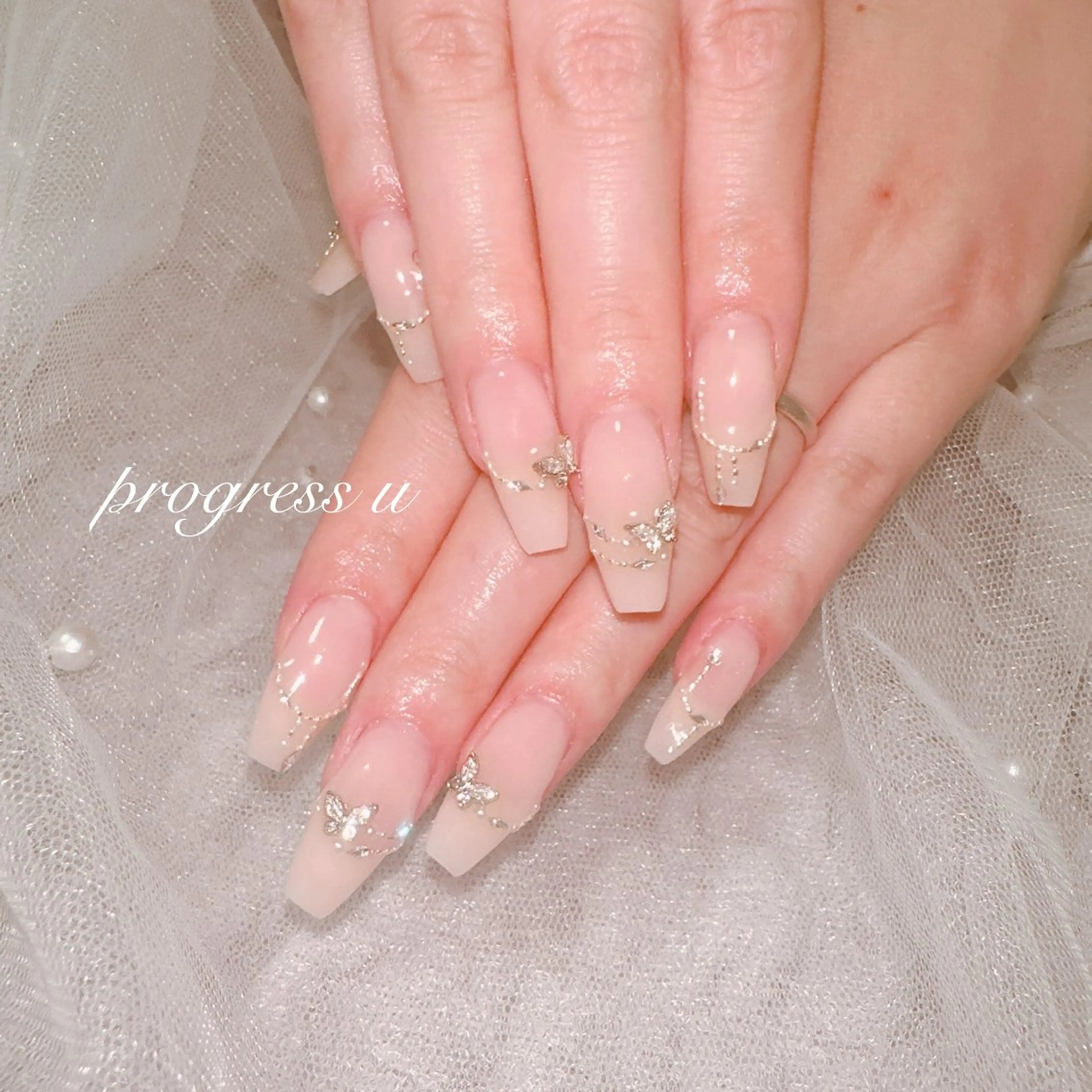 ネイル ハンドネイル progress uのネイルデザイン