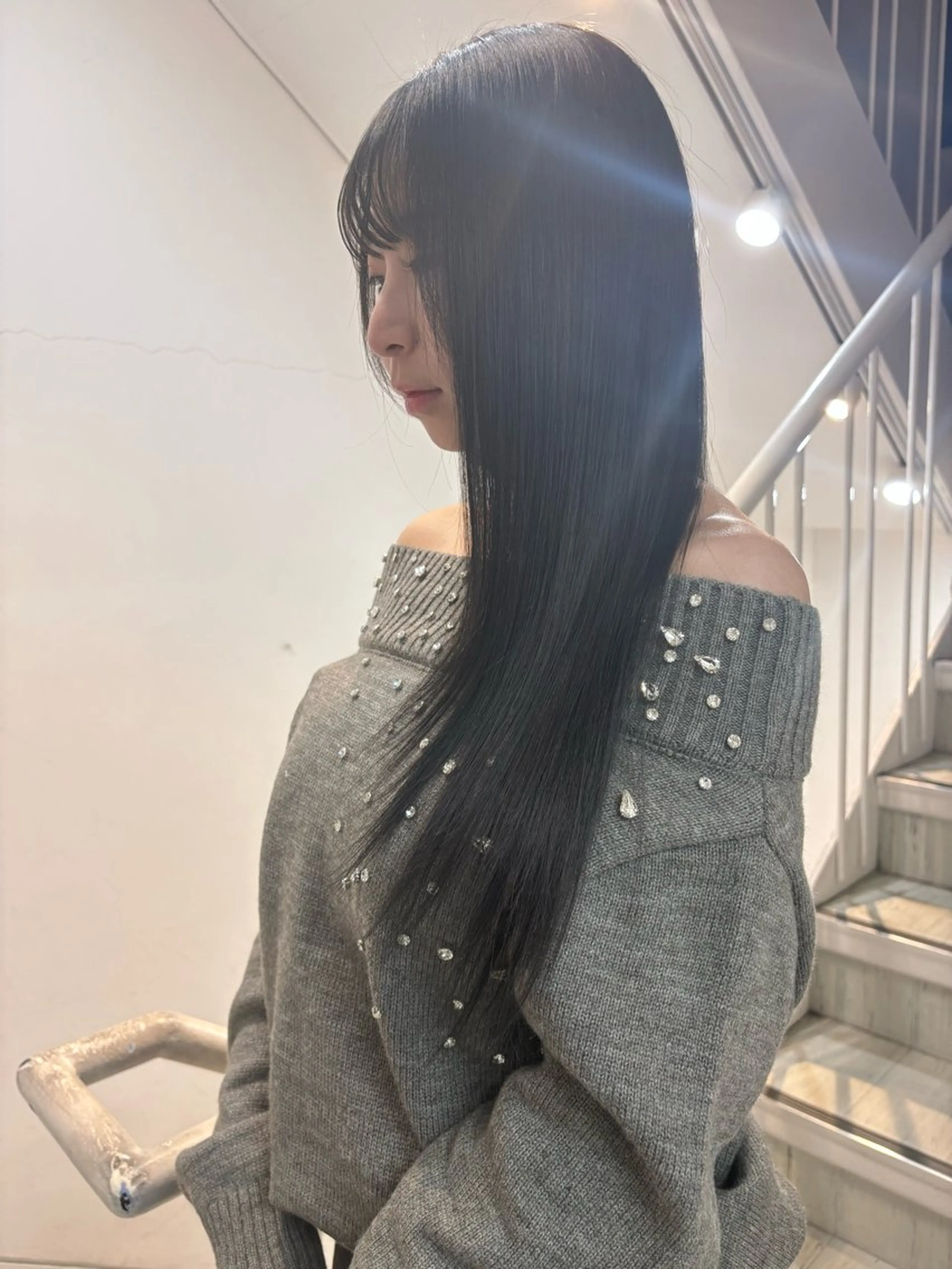 ロング カラー ヘアカラー アヤノ/ 似合わせカット✂️のヘアスタイル