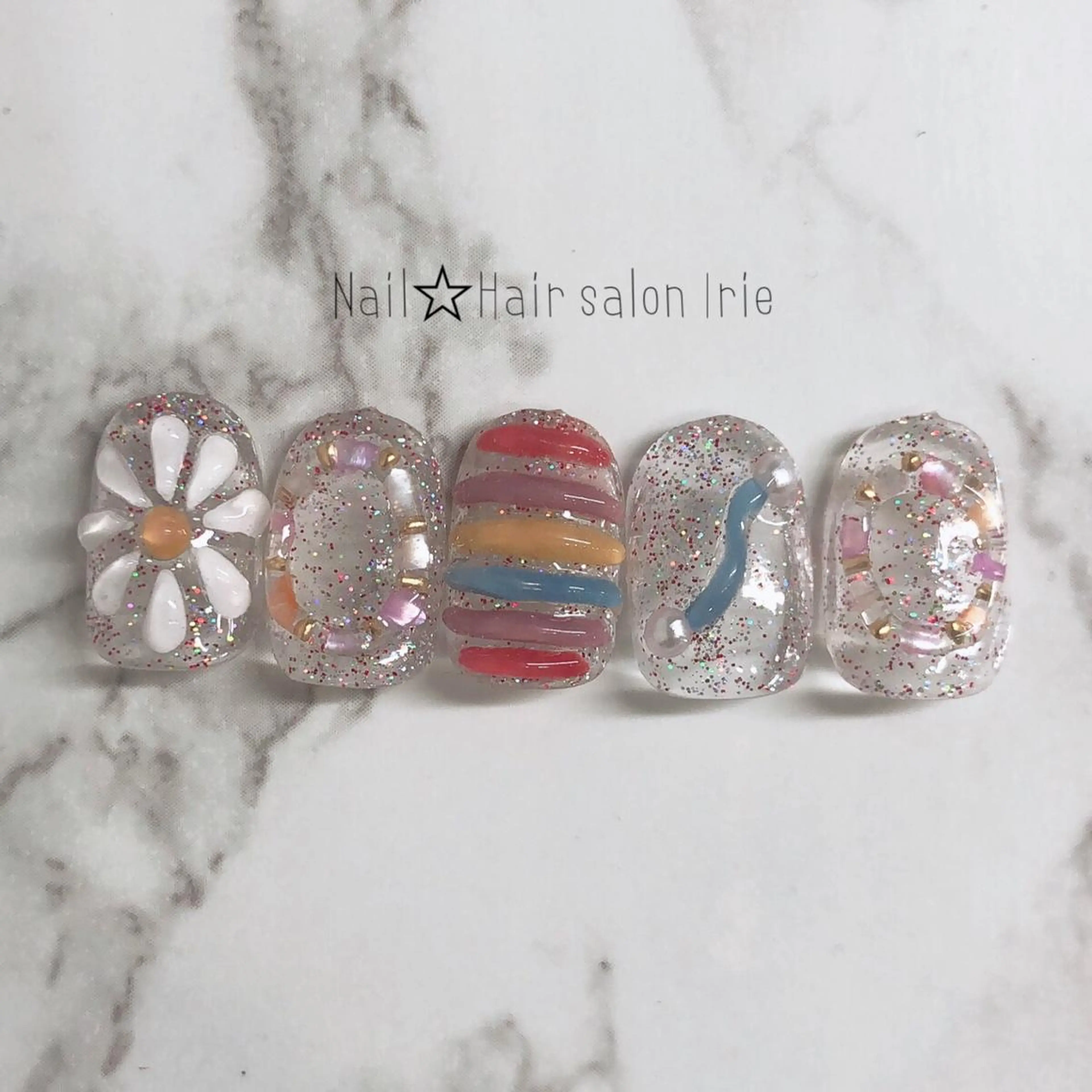 ネイル ハンドネイル Hair salon Irie所属・與儀 知佳のネイルデザイン