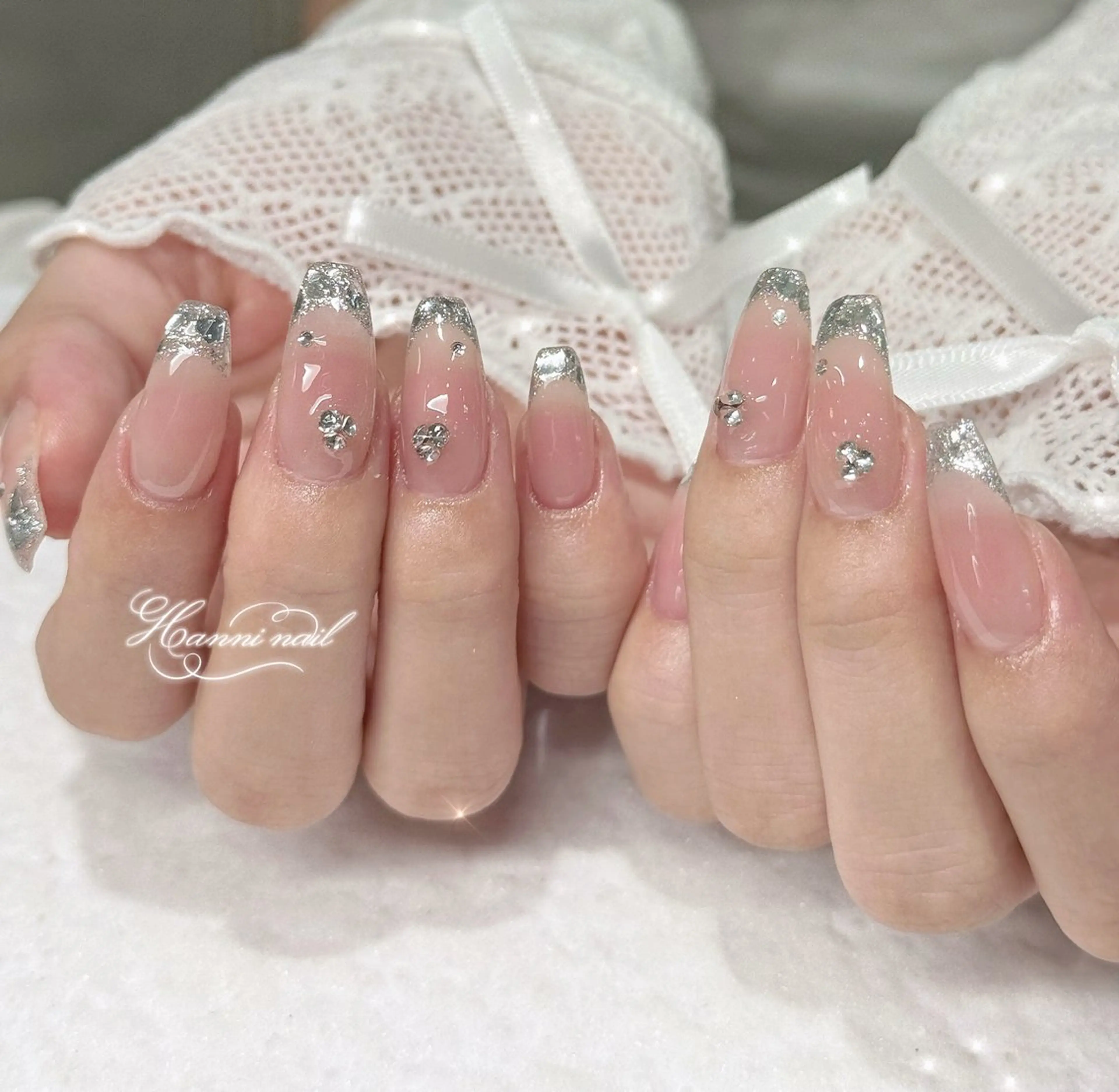 ネイル アートネイル ボルドー フットネイル フレンチネイル ジェルネイル ハンドネイル Hanni Nail Salon所属・Hanni ハンのネイルデザイン