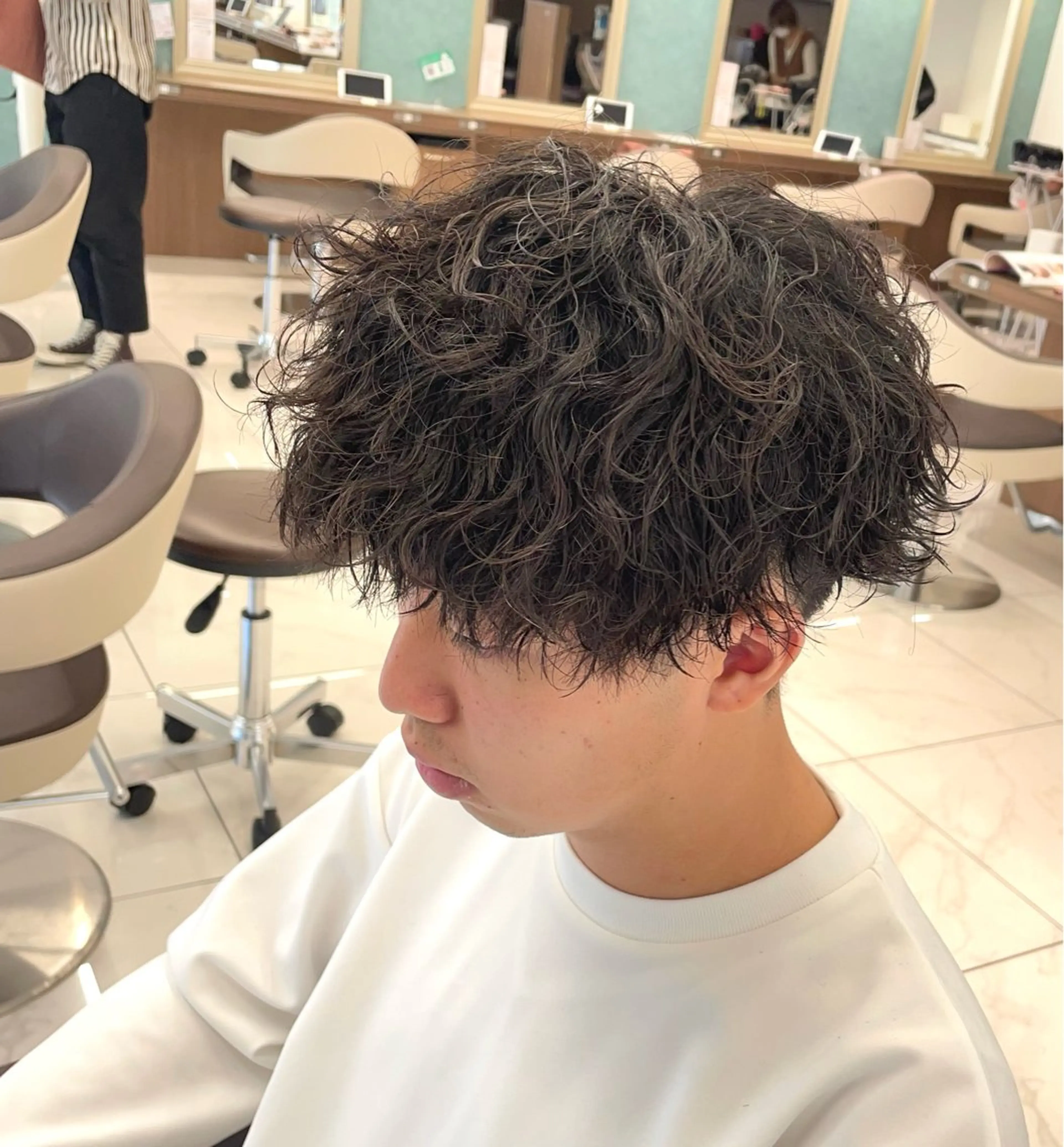 パーマ メンズ 【メンズ特化】 池田大成✂︎のヘアスタイル