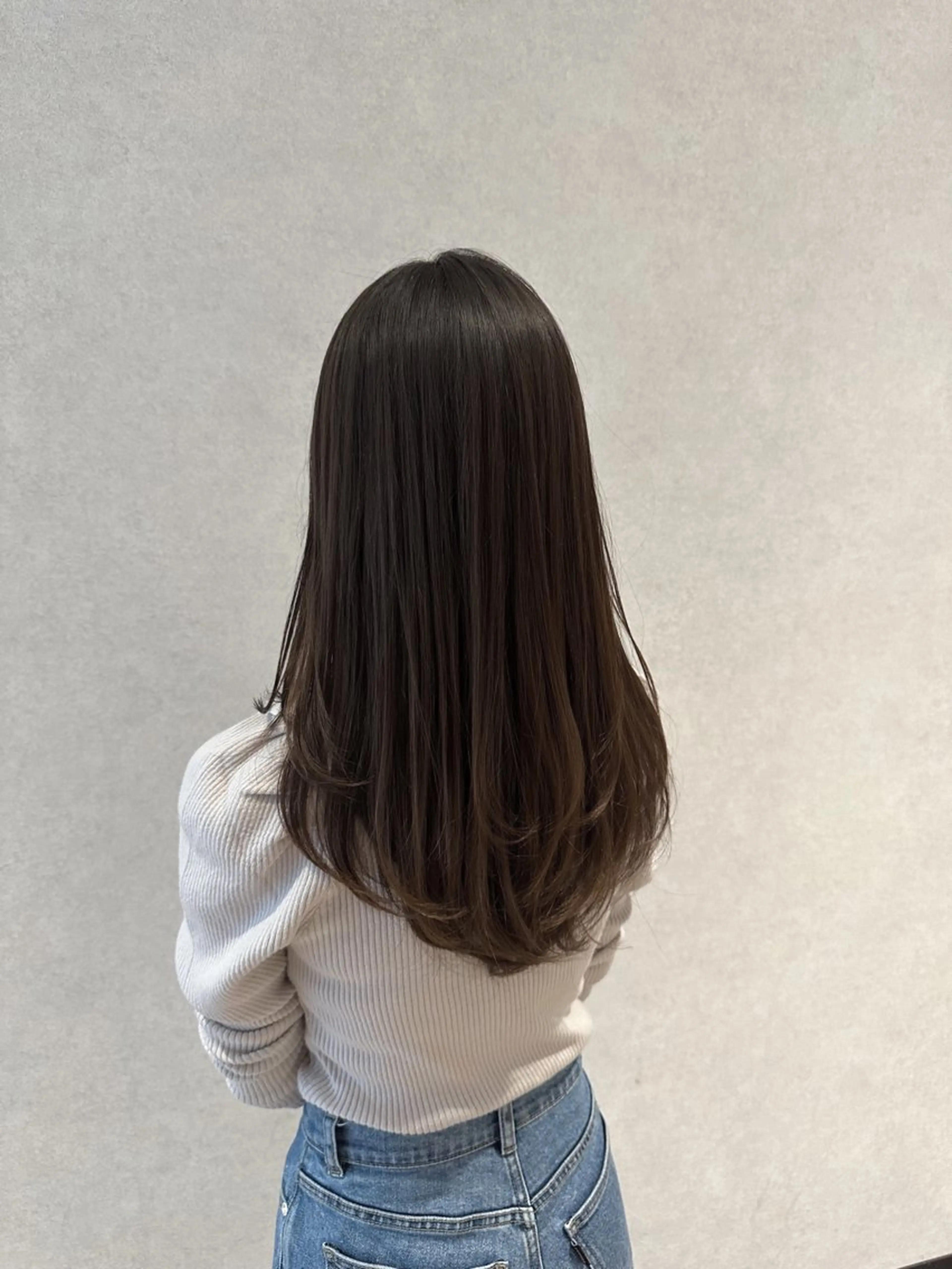 ロング カラー レイヤー/ハッシュ 渋谷/サッタのヘアスタイル