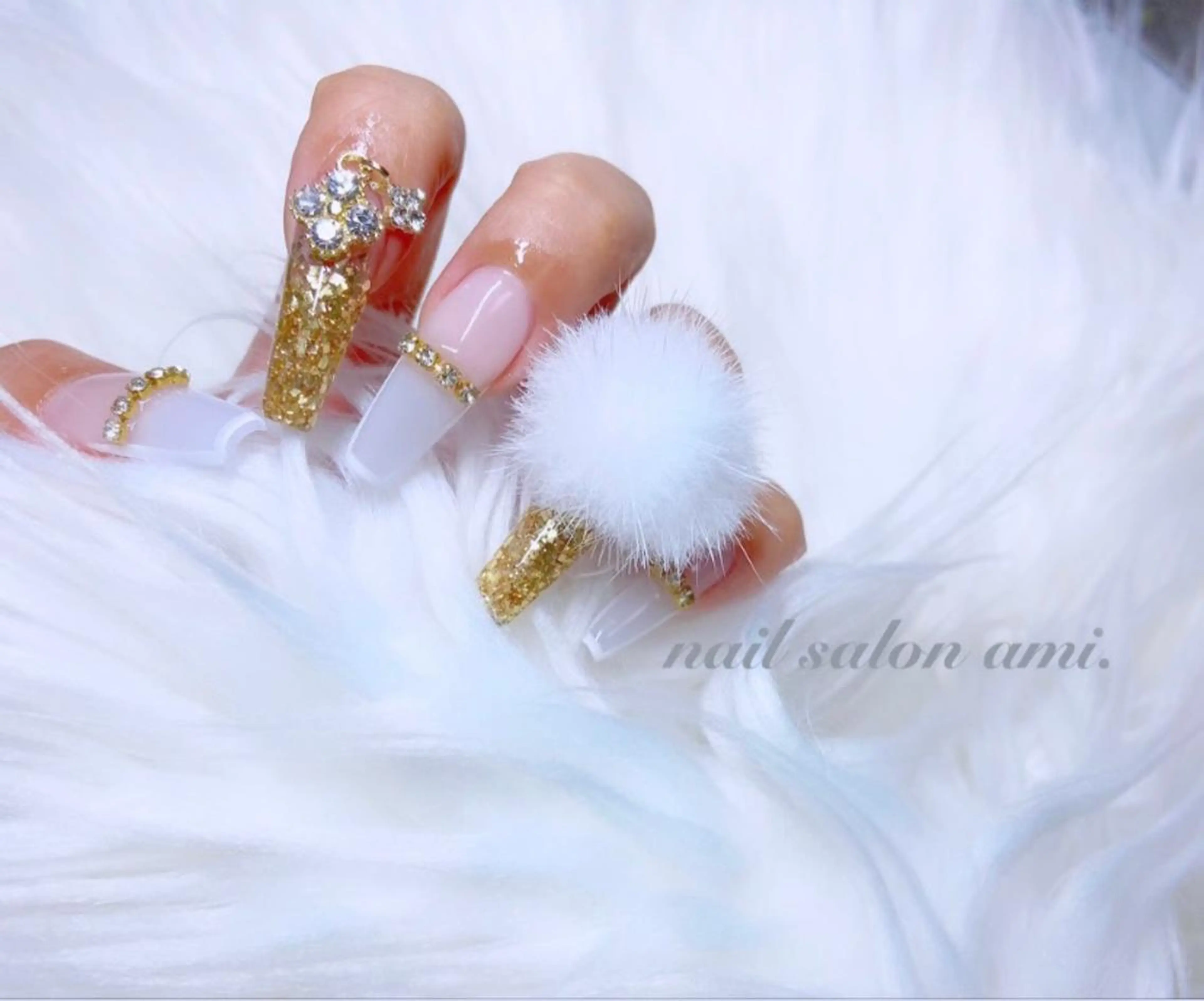 ロング ネイル nail salon amiのネイルデザイン