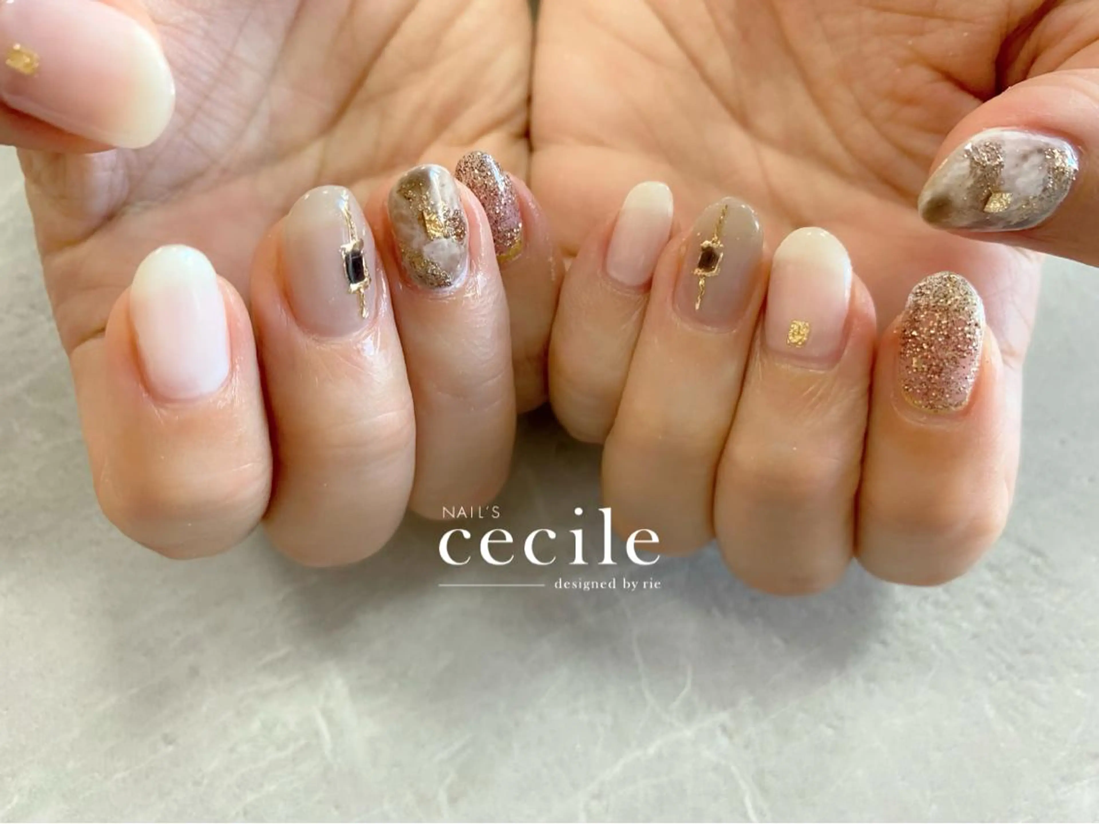 ネイル Nail's  Cecile所属・Cecile Rieのネイルデザイン